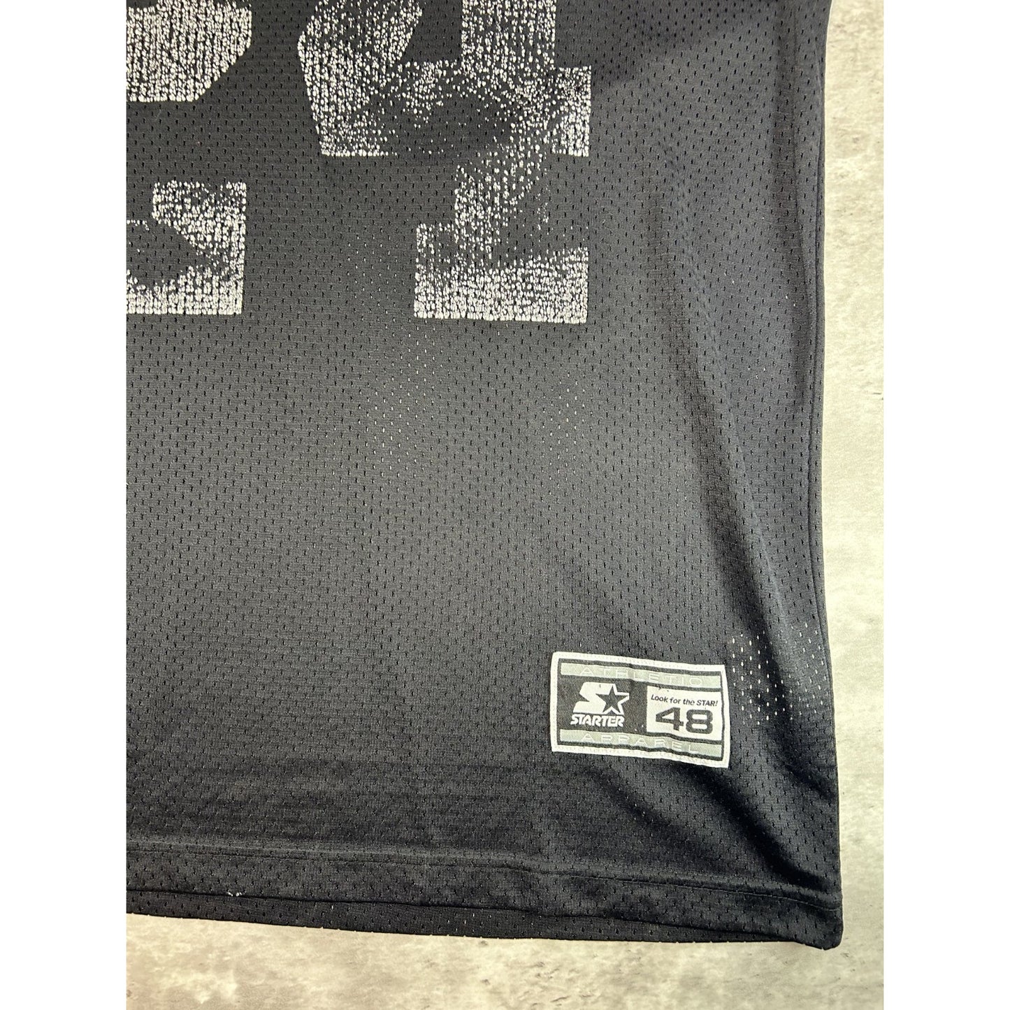 Vintage 1998 Charles Woodson #24 Oakland Raiders NFL Starter Jersey Size Large