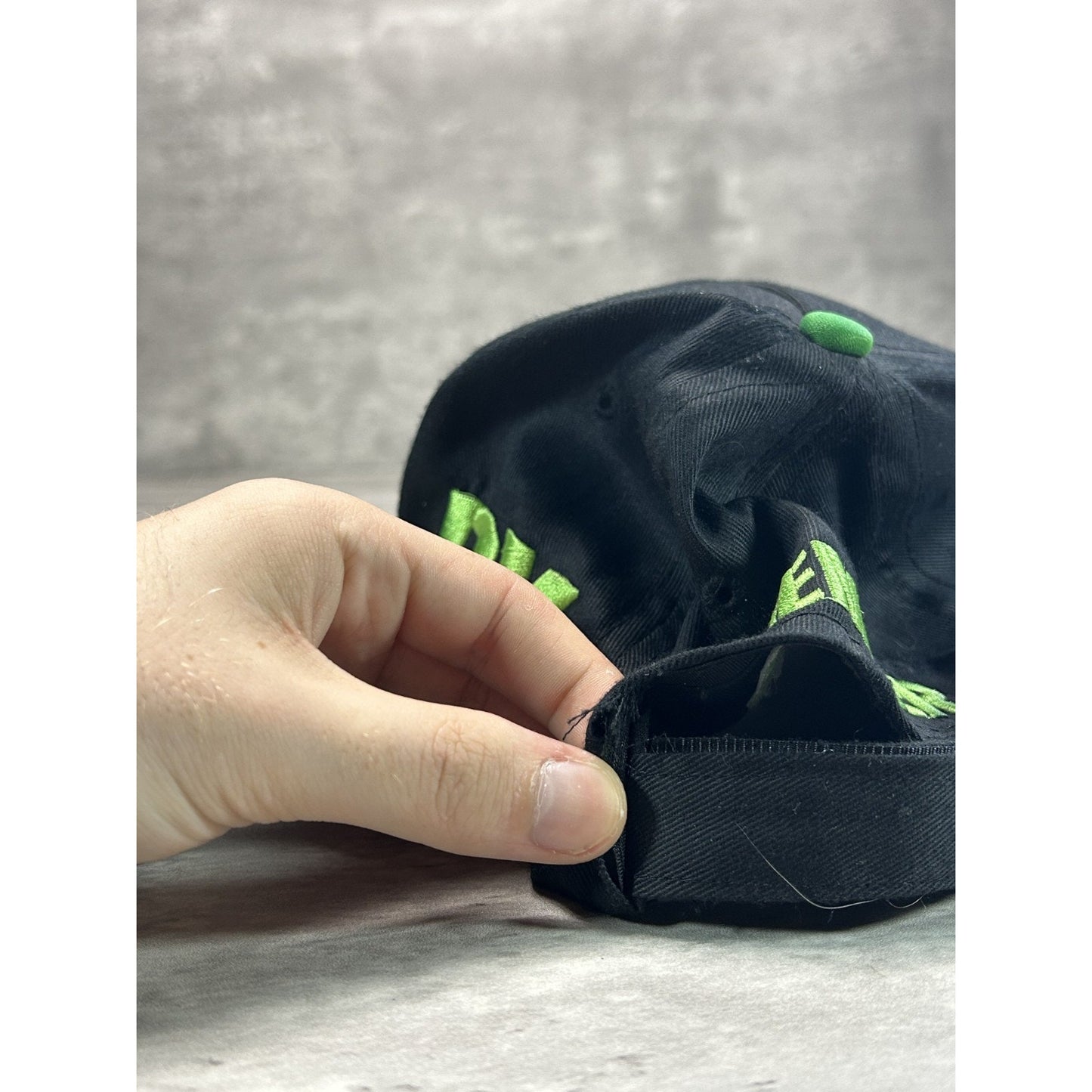 Vintage WWE Triple H Shawn Michaels DX Army Member Graphic Strapback Hat OSFA
