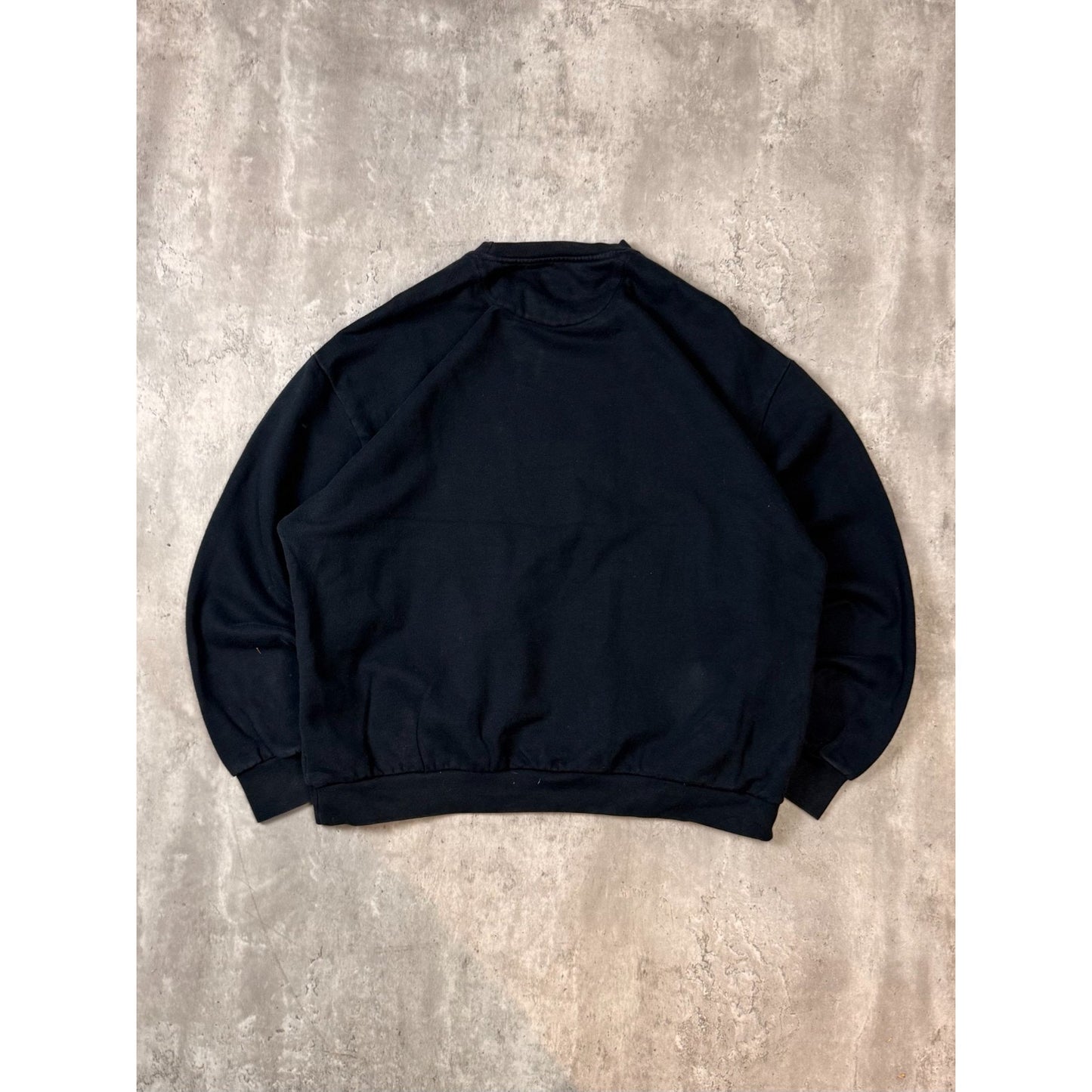 Vintage Chaps Ralph Lauren Embroidered Flag Spellout Sweatshirt Size Large