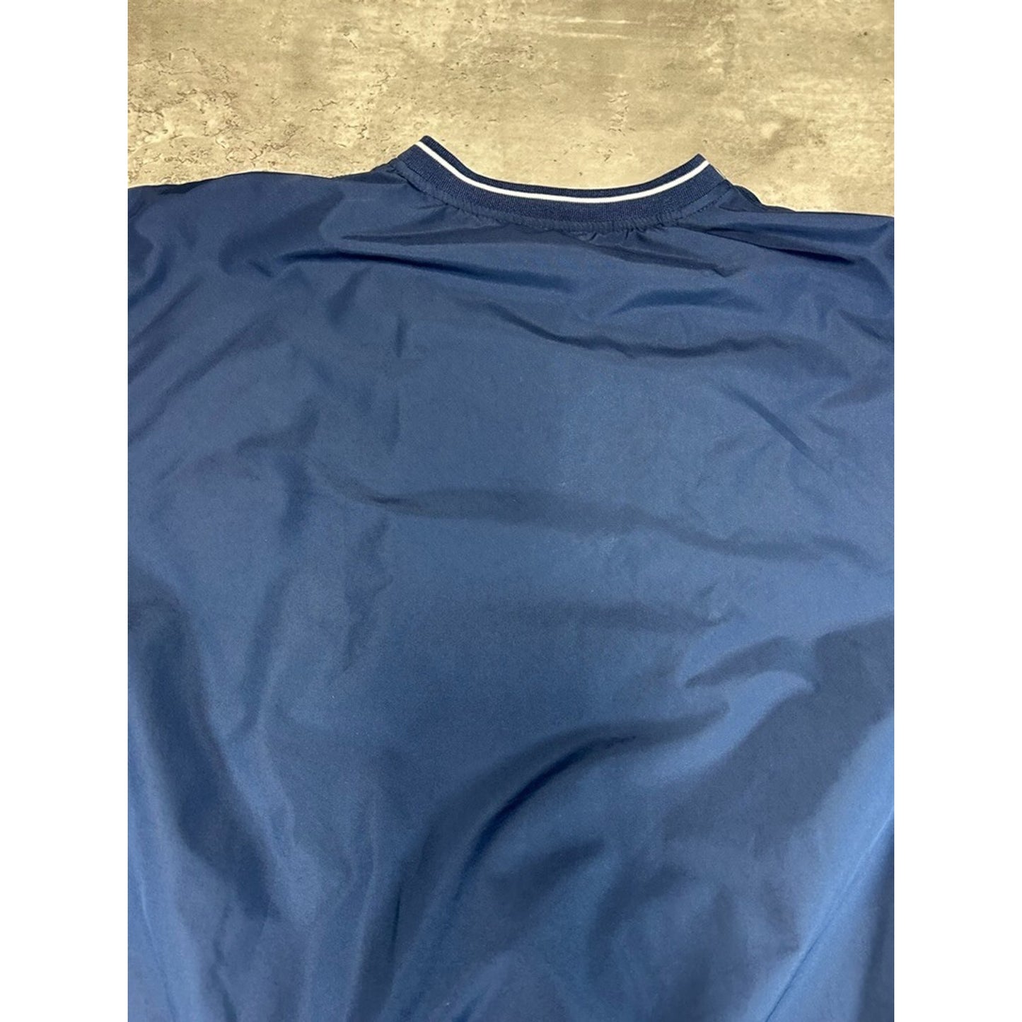 Vintage Y2K Nike Wisconsin Football Coaches Pullover Windbreaker Jacket Sz XL