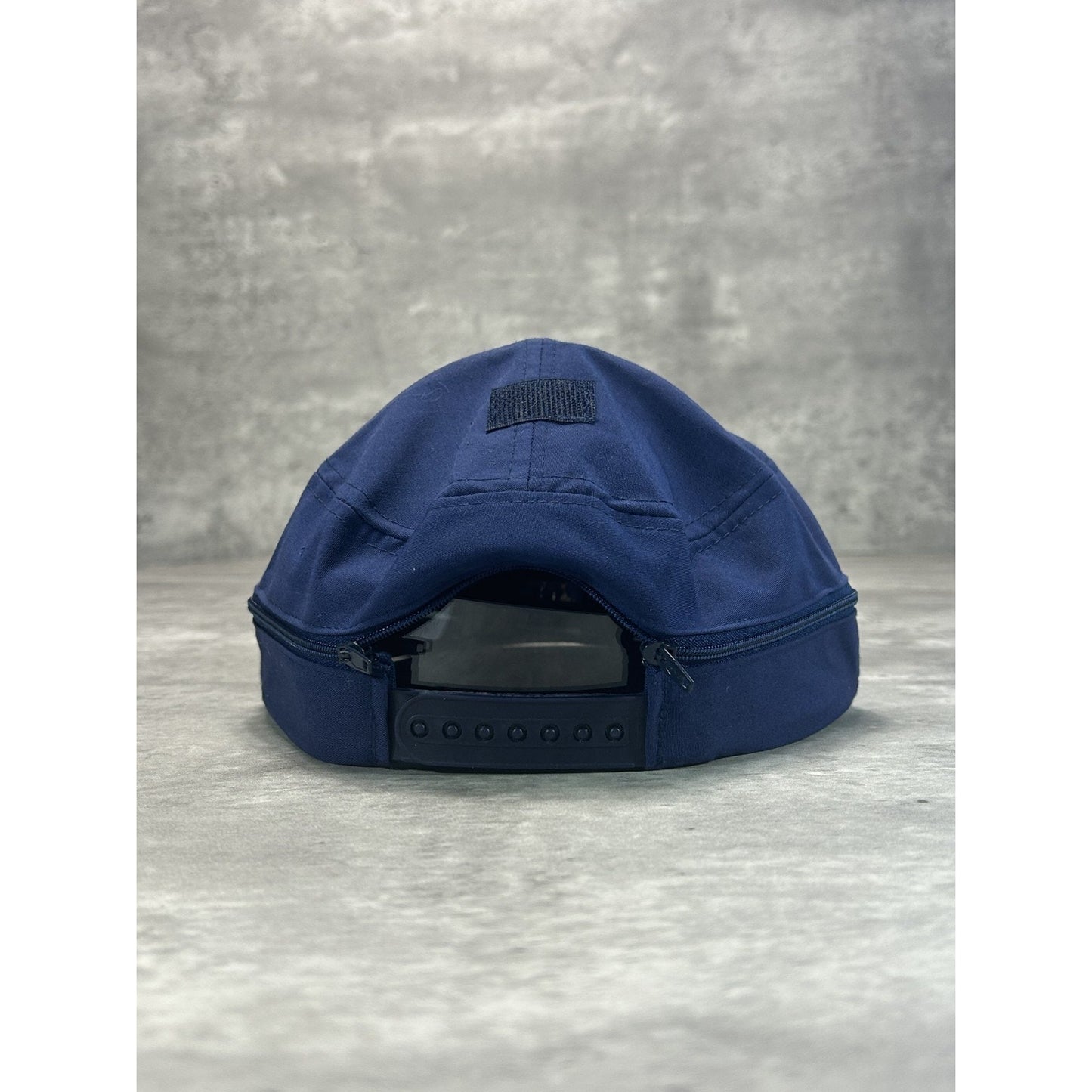 Vintage 90s New York Yankees MLB Convertible Baseball Snapback Visor Hat OSFA