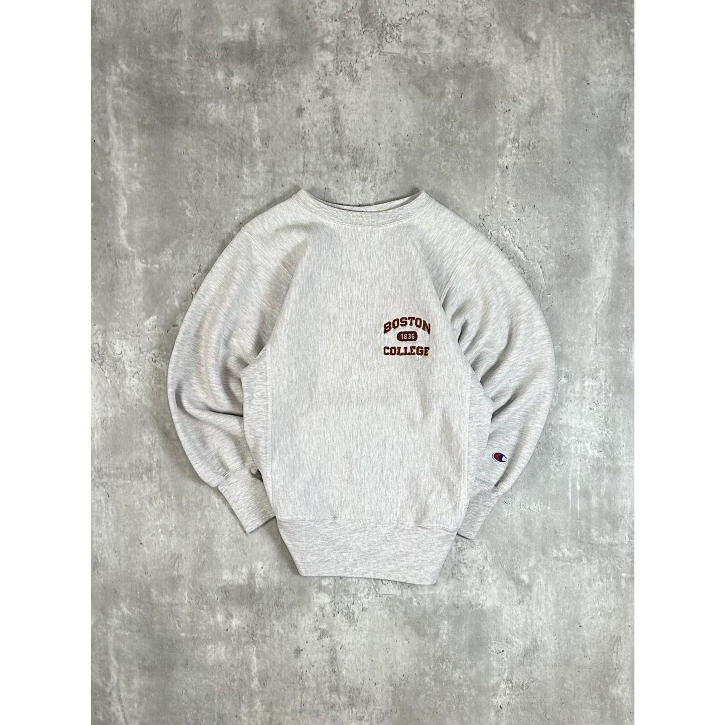 Vintage 90s Boston College NCAA Champion Reverse Weave Sweatshirt Size Small