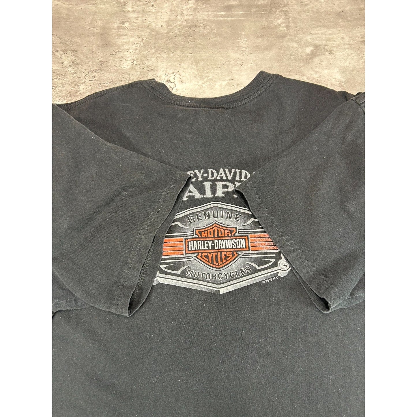 Harley Davidson Motorcycles Panhead Engine Graphic T-Shirt Size XXL
