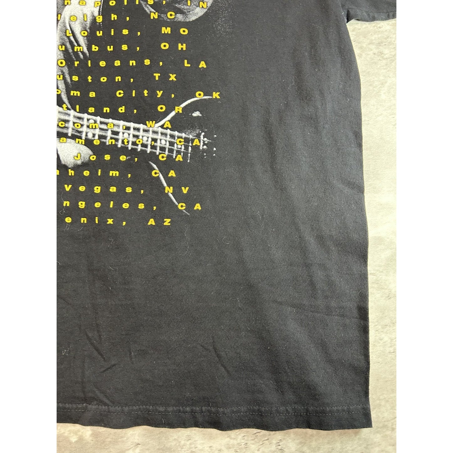 Vintage 2002 Paul McCartney Back In The Us Rock Music Tour T-Shirt Size Large