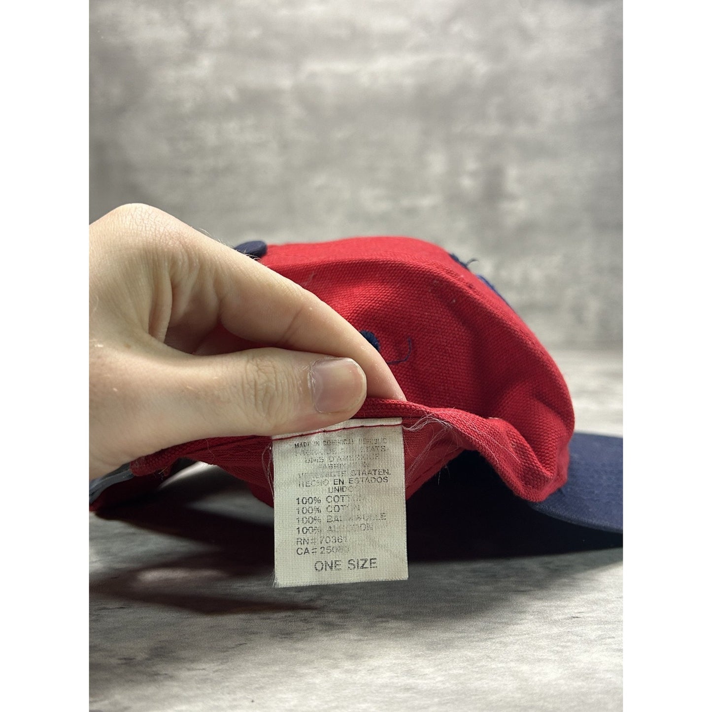 Vintage 90s Disney Winnie The Pooh Embroidered Spellout Snapback Hat OSFA