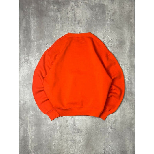 Vintage 90s Auburn Tigers NCAA Collegiate Arc Spellout Sweatshirt Size Large