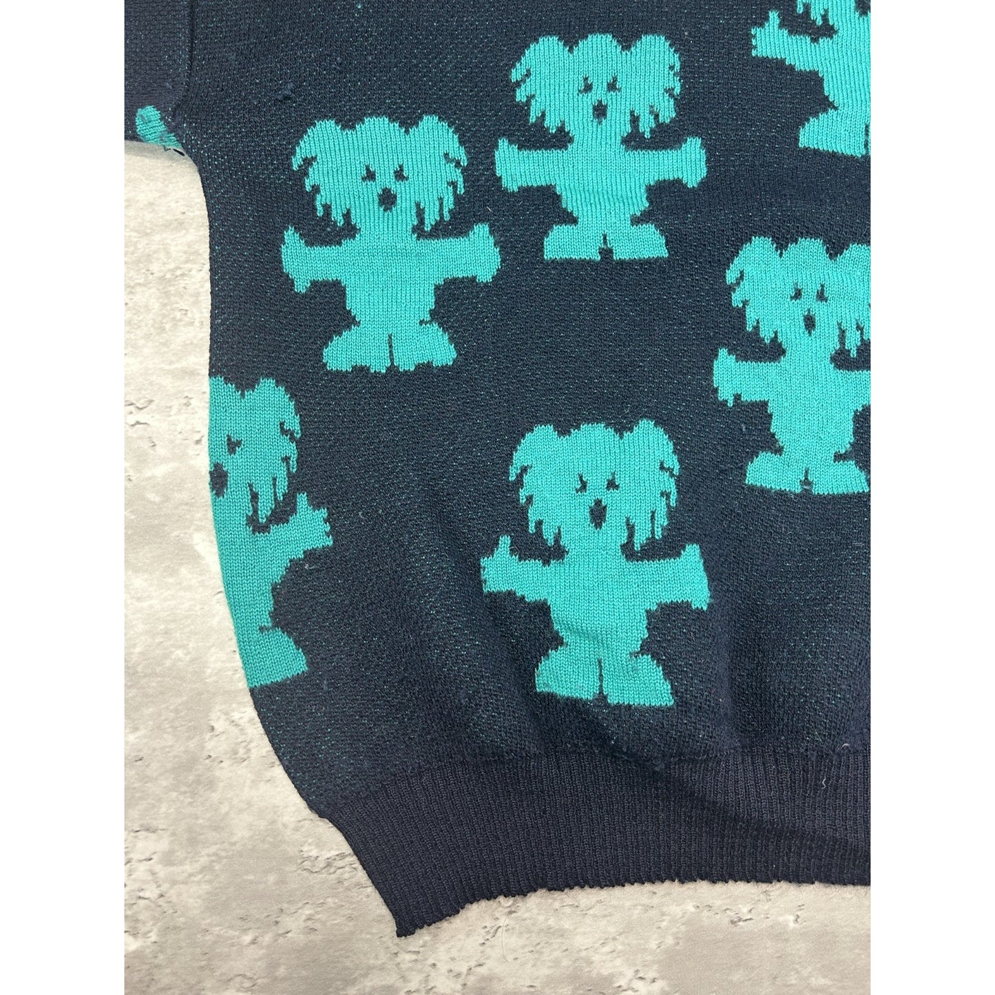 Vintage 90s Jaction All Over Print Koala Pullover Knit Sweater Size Large