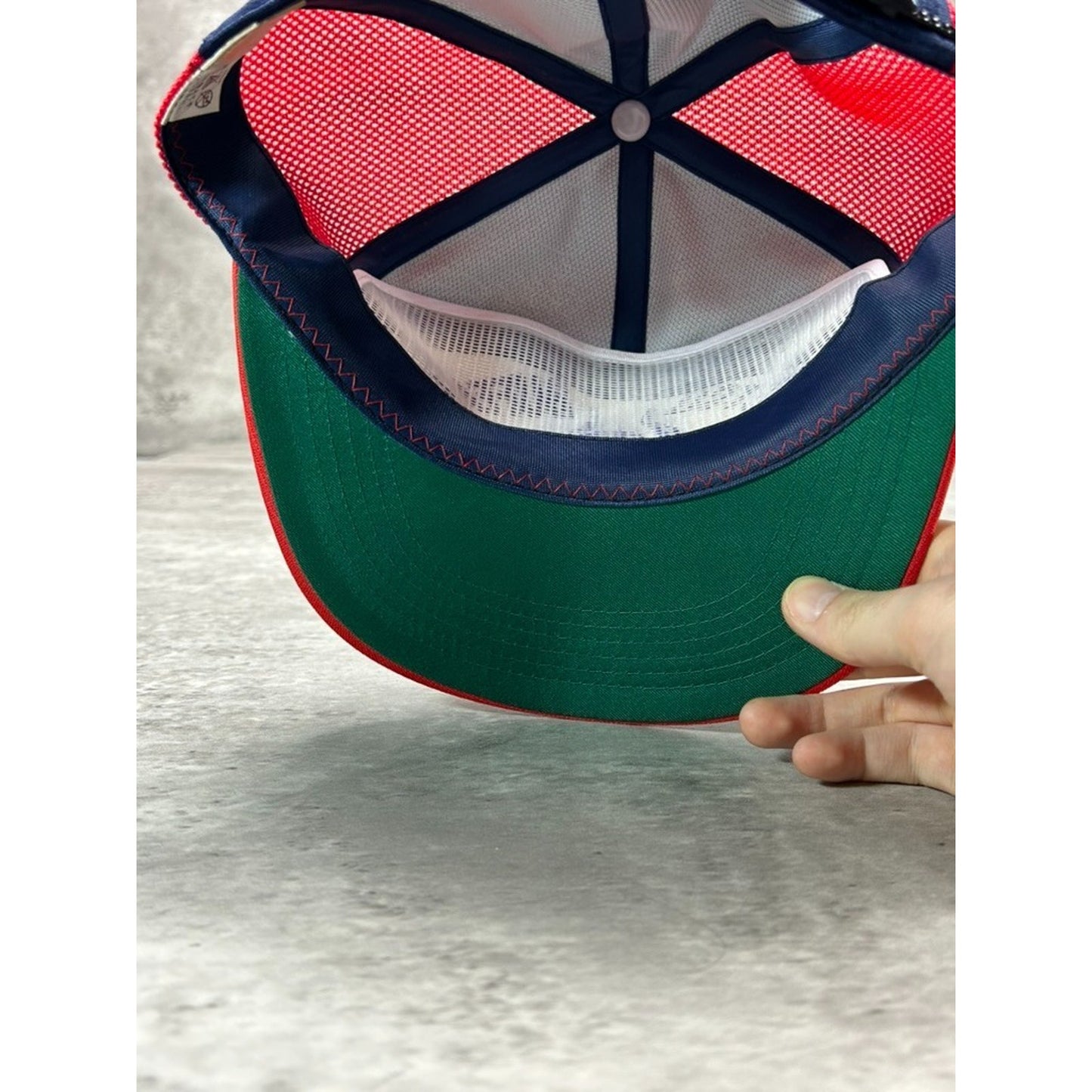 Vintage 80s/90s Kintetsu Buffaloes NPB Embroidered Spellout Strapback Hat OSFA