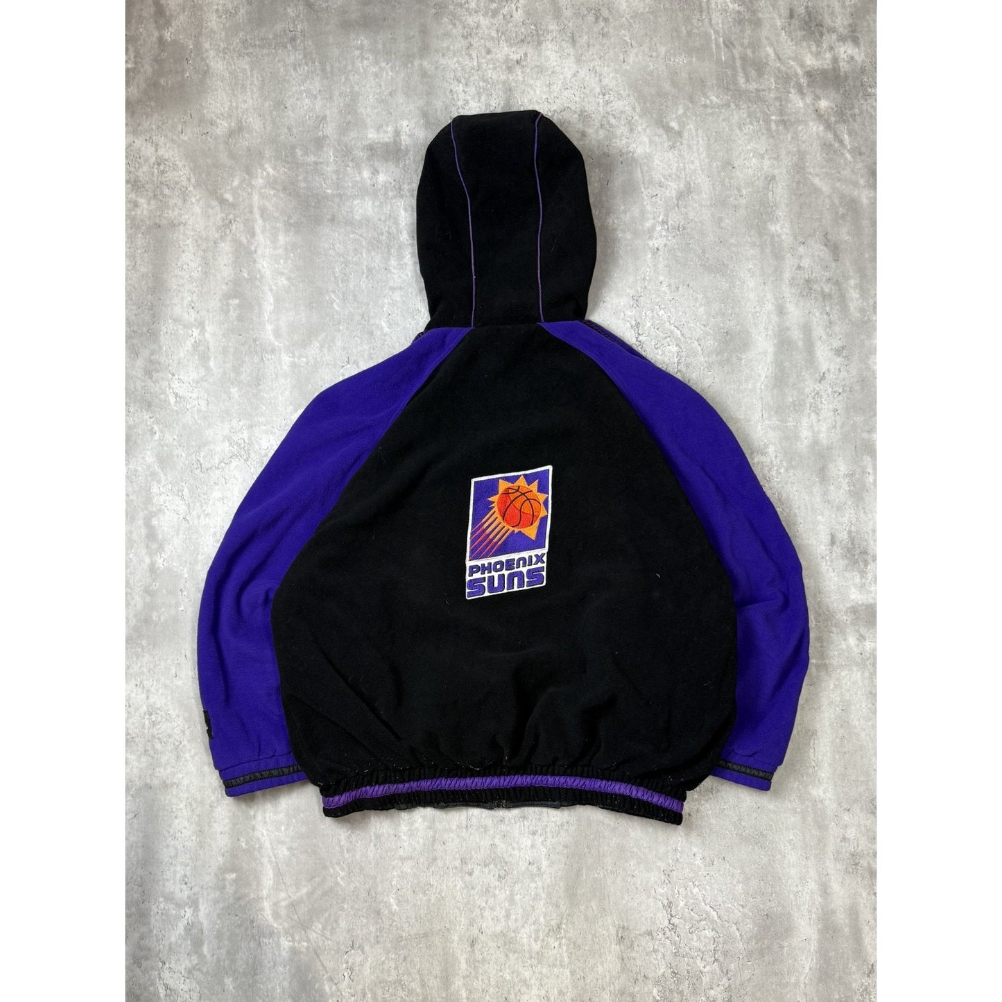 Vintage 90s Phoenix Suns NBA Embroidered Reversible Basketball Jacket Size XL