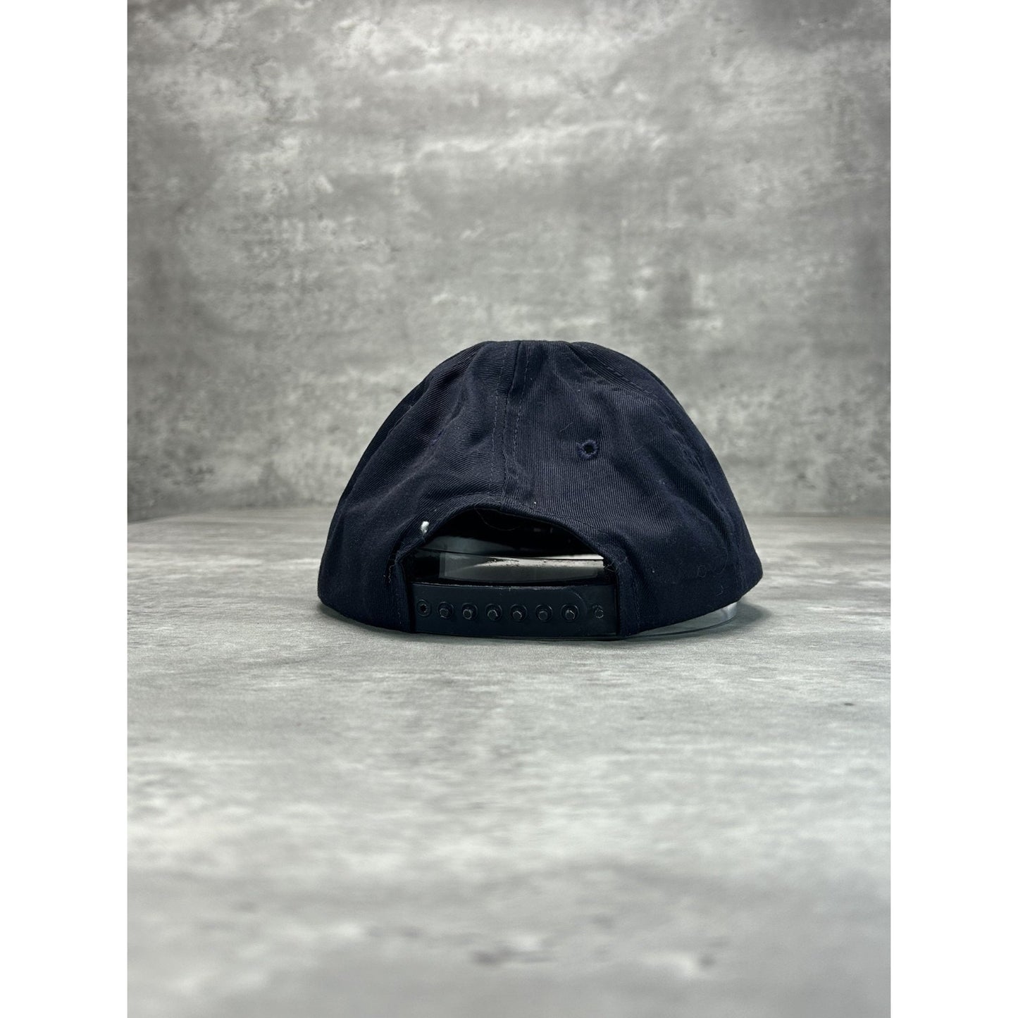 Vintage 90s FBI Embroidered Spellout Snapback Hat Large