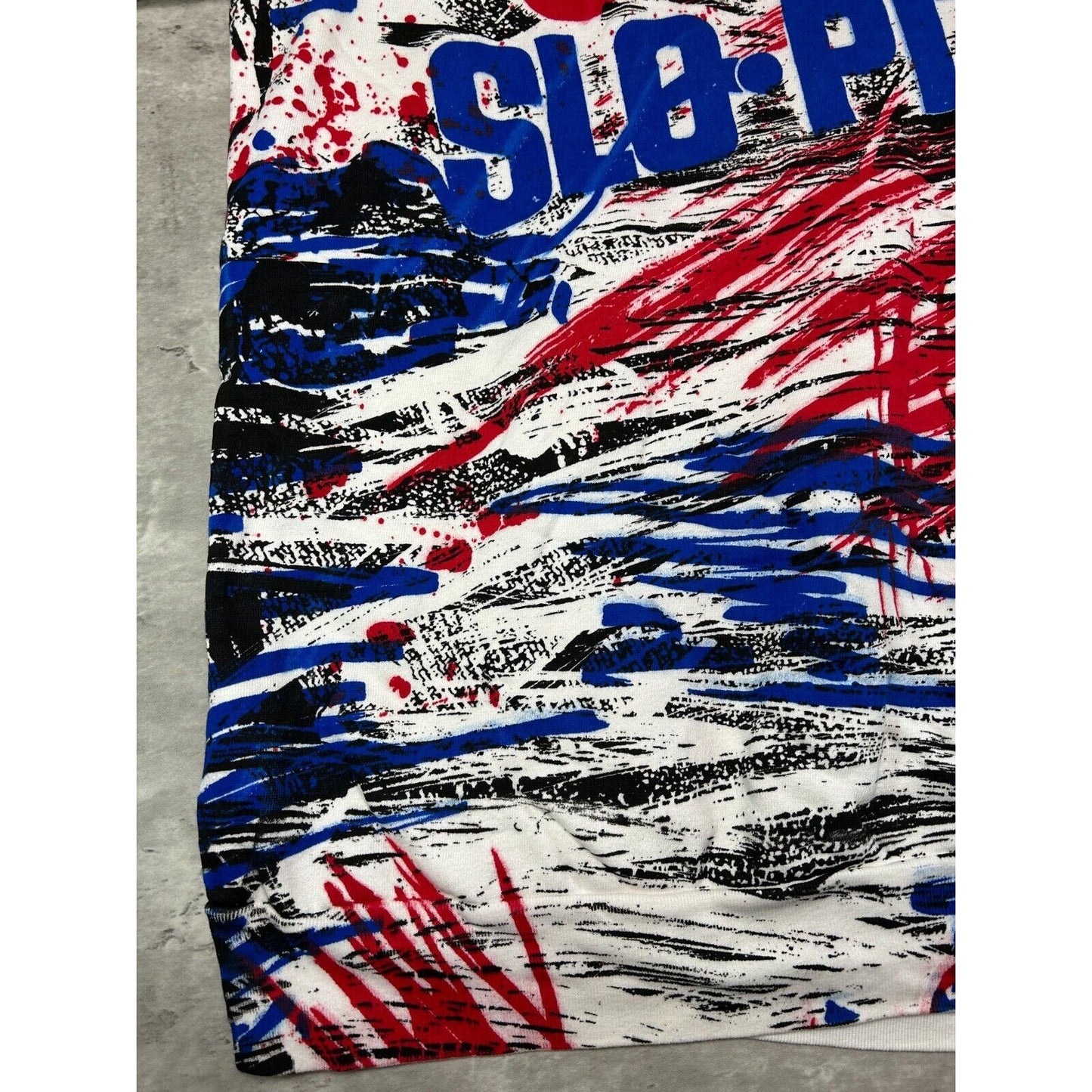 Vintage 90s Coors Slo-Pitch All Over Print Graphic Collared Sweatshirt Size XL