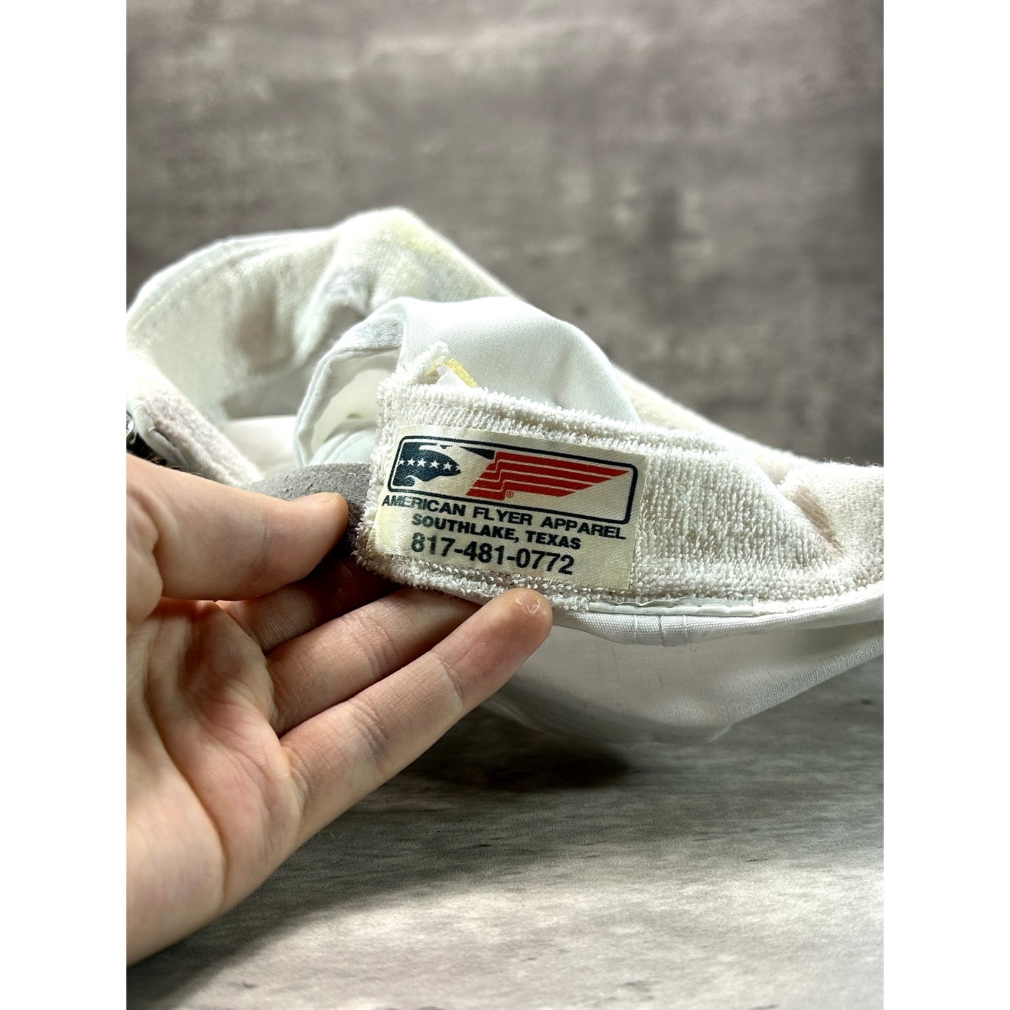Vntage 90s Valvoline Roush Racing Embroidered Spellout Nascar Strapback Hat OSFA