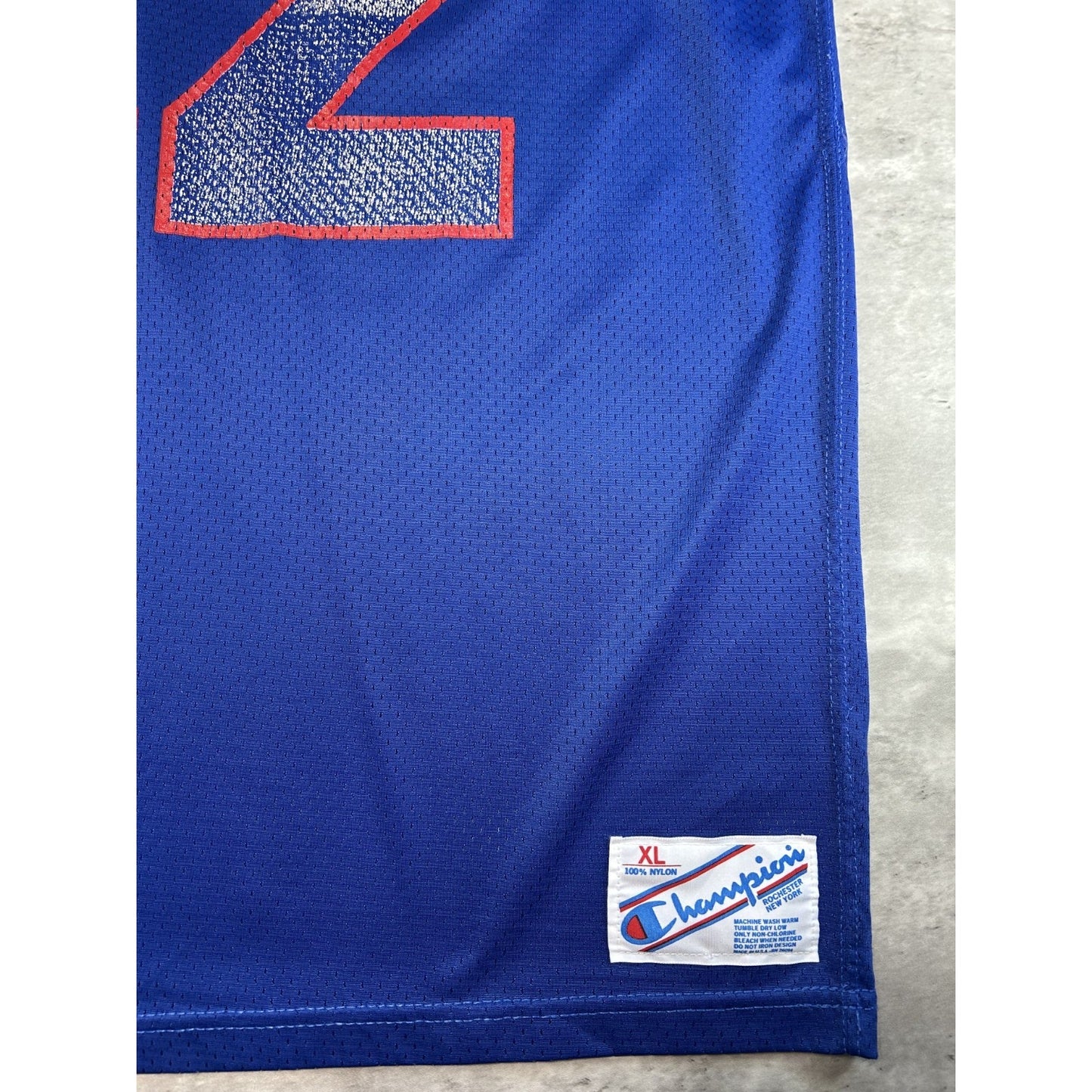Vintage 90s Jim Kelly #12 Buffalo BIlls NFL Champion Football Jersey Size XL