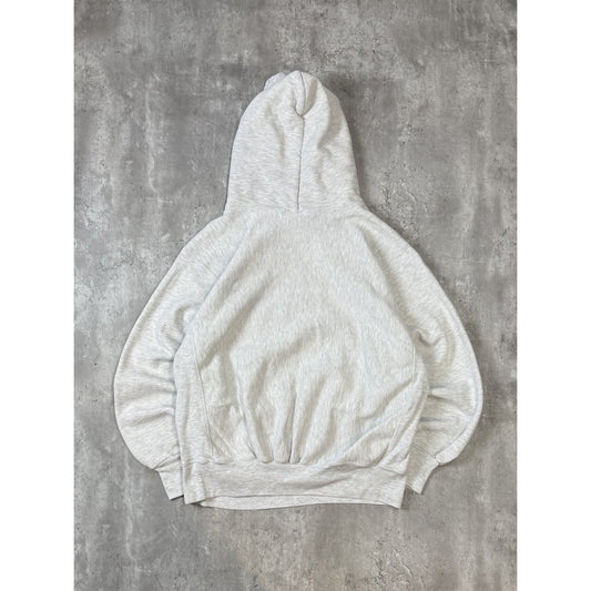 Vintage 90s US Navy Crest Spellout Crest Pullover Hooded Sweatshirt Size XL