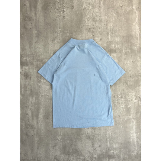 Vintage 80s Worlds Greatest 50s Party Graphic T-Shirt Size Medium Blue