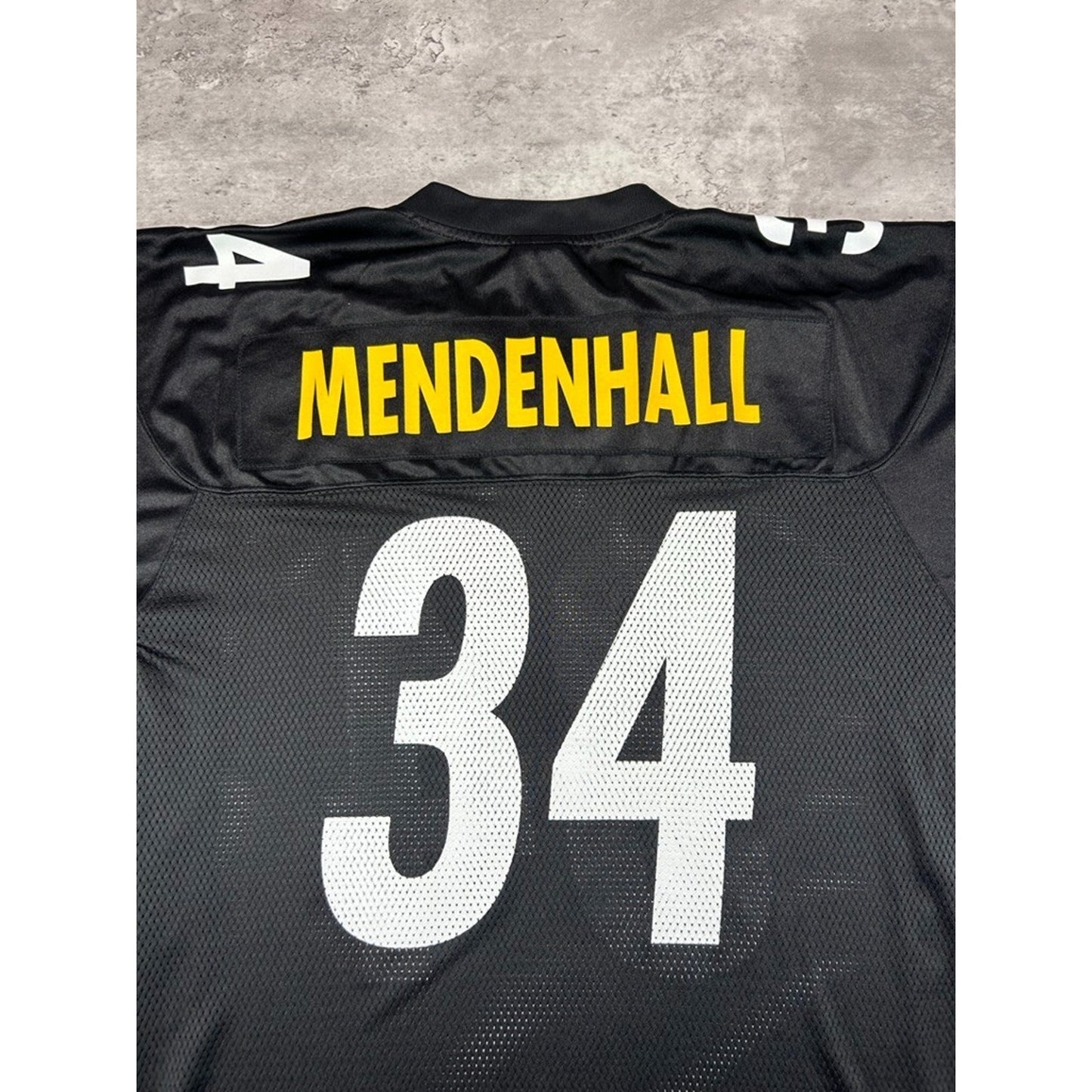 Vintage Rashard Mendenhall #34 Pittsburgh Steelers NFL Football Jersey Size Medium