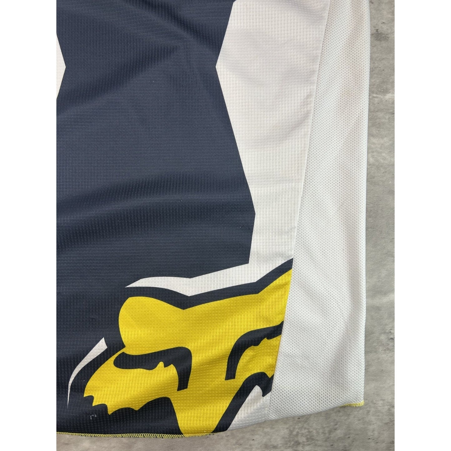 Fox 180 All Over Print Graphic Long Sleeve Motocross Jersey Size Medium White