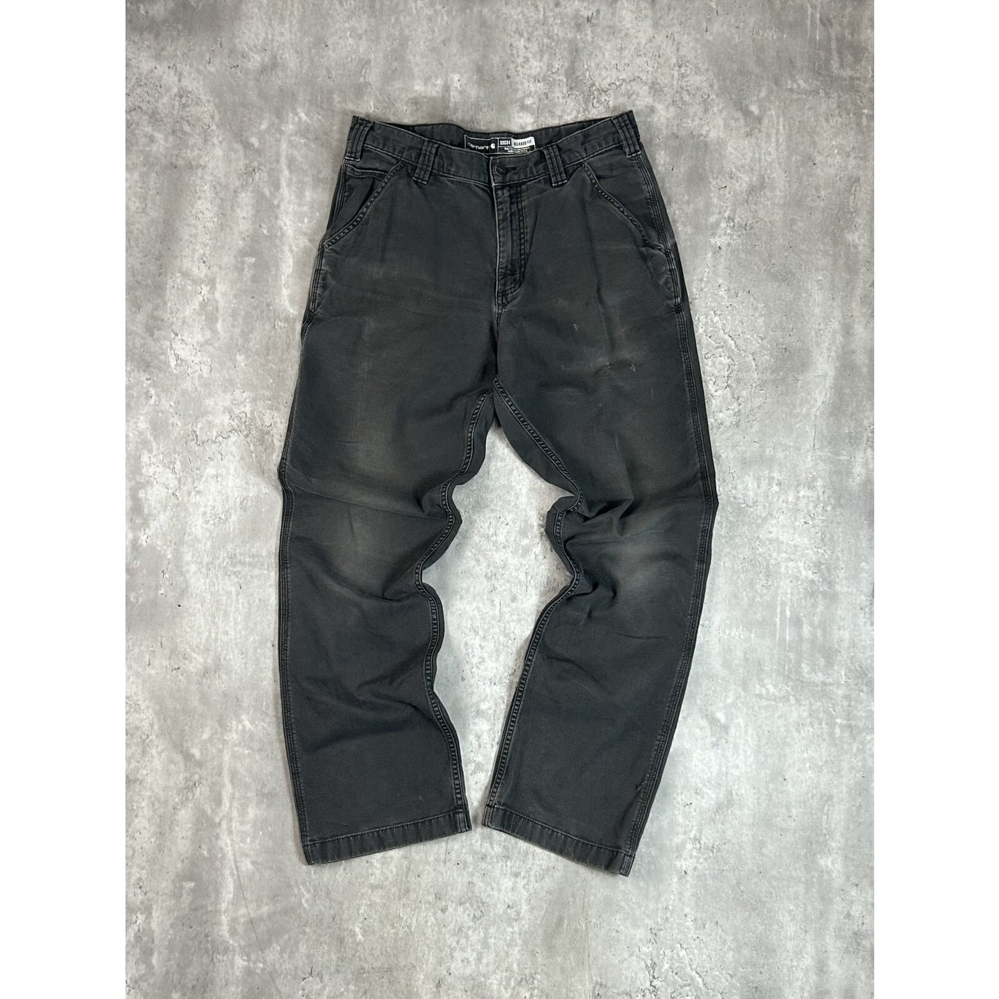 Carhartt Relaxed Fit Canvas Workwear Five Pocket Pants Size 33