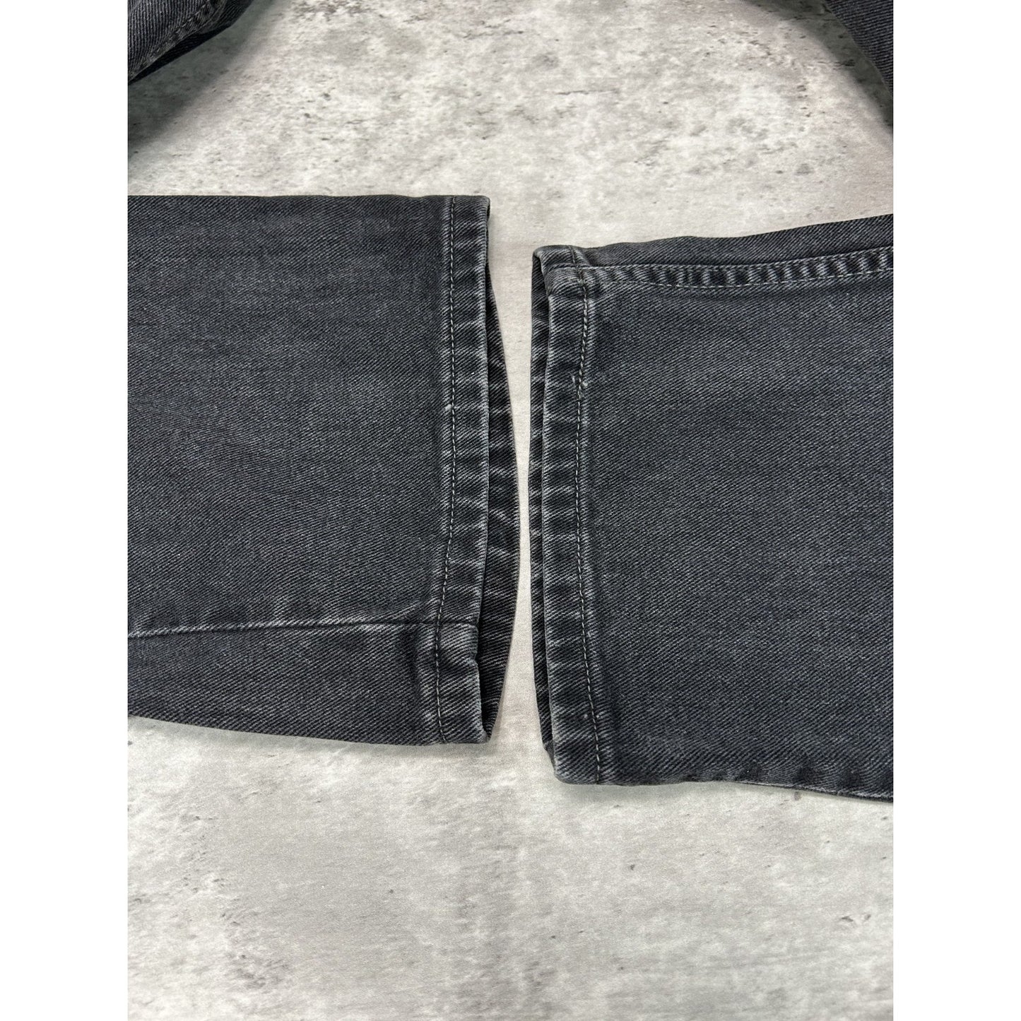 Vintage 90s Levis 505 Regular Fit Straight Leg Back Denim Pants Size 38