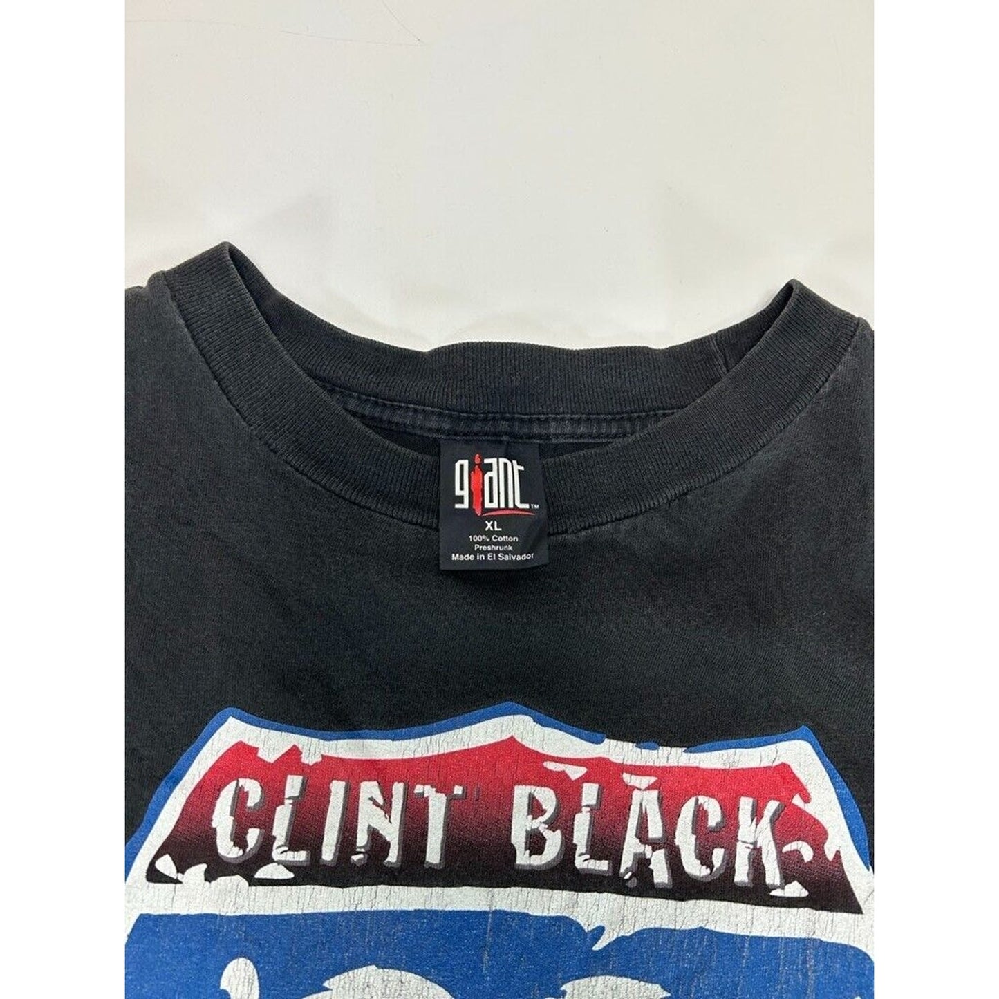 Vintage 1998 Clint Black North American Country Music Tour T-Shirt Size XL