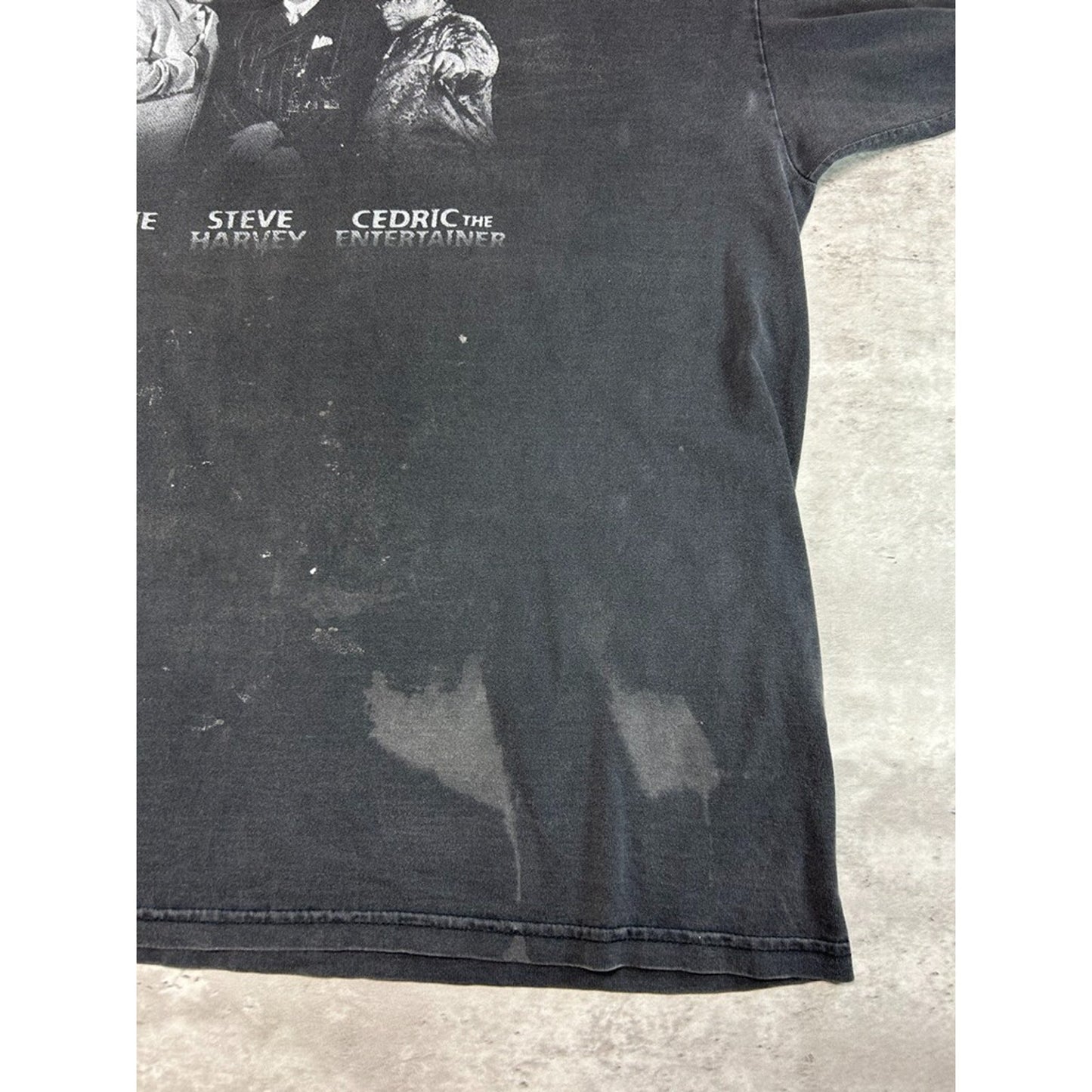 Vintage 1998 Kings Of Comedy Steve Harvey Bernie Mac Tour T-Shirt Size XXL