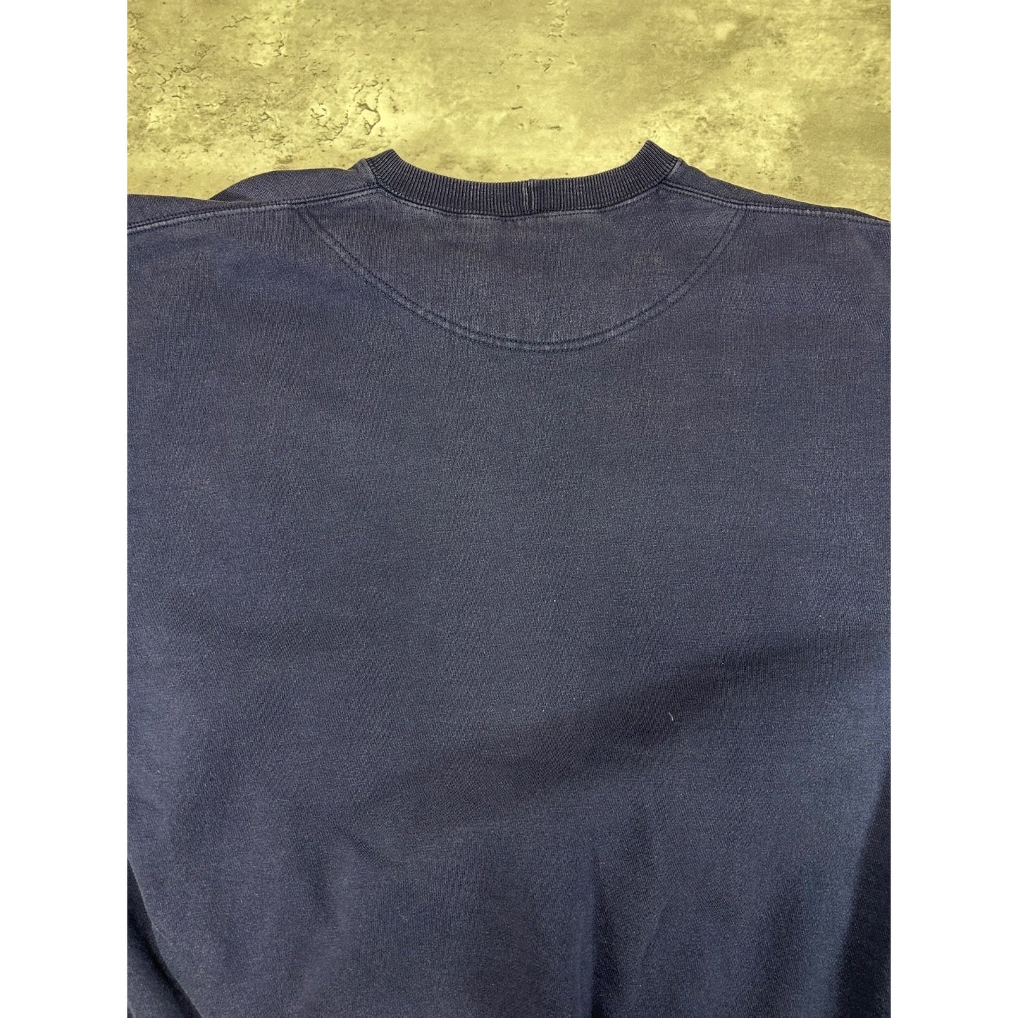 Vintage 90s Gap Tonal Embroidered Spellout Crewneck Sweatshirt Size Large