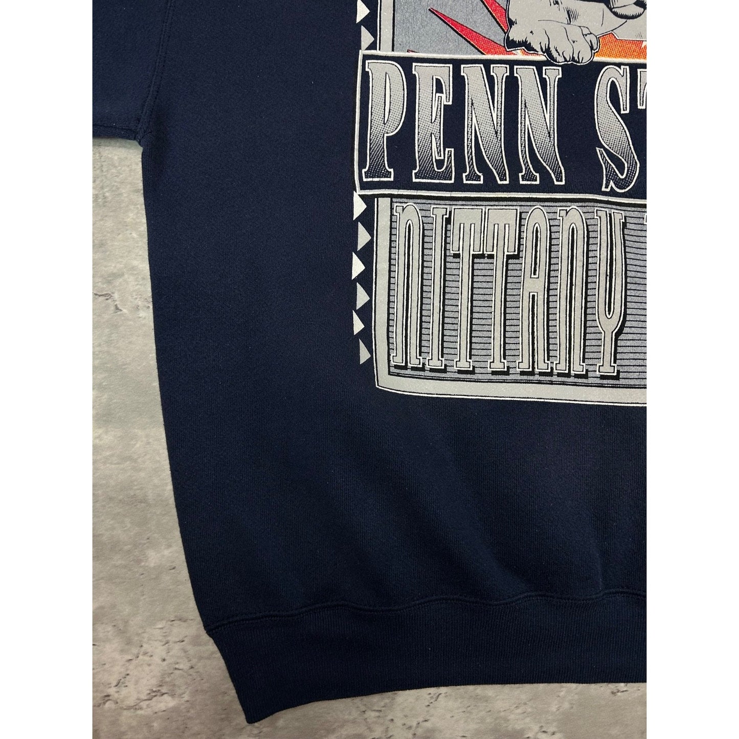 Vintage 90s Penn State Nittany Lions NCAA Graphic Sweatshirt Size XL