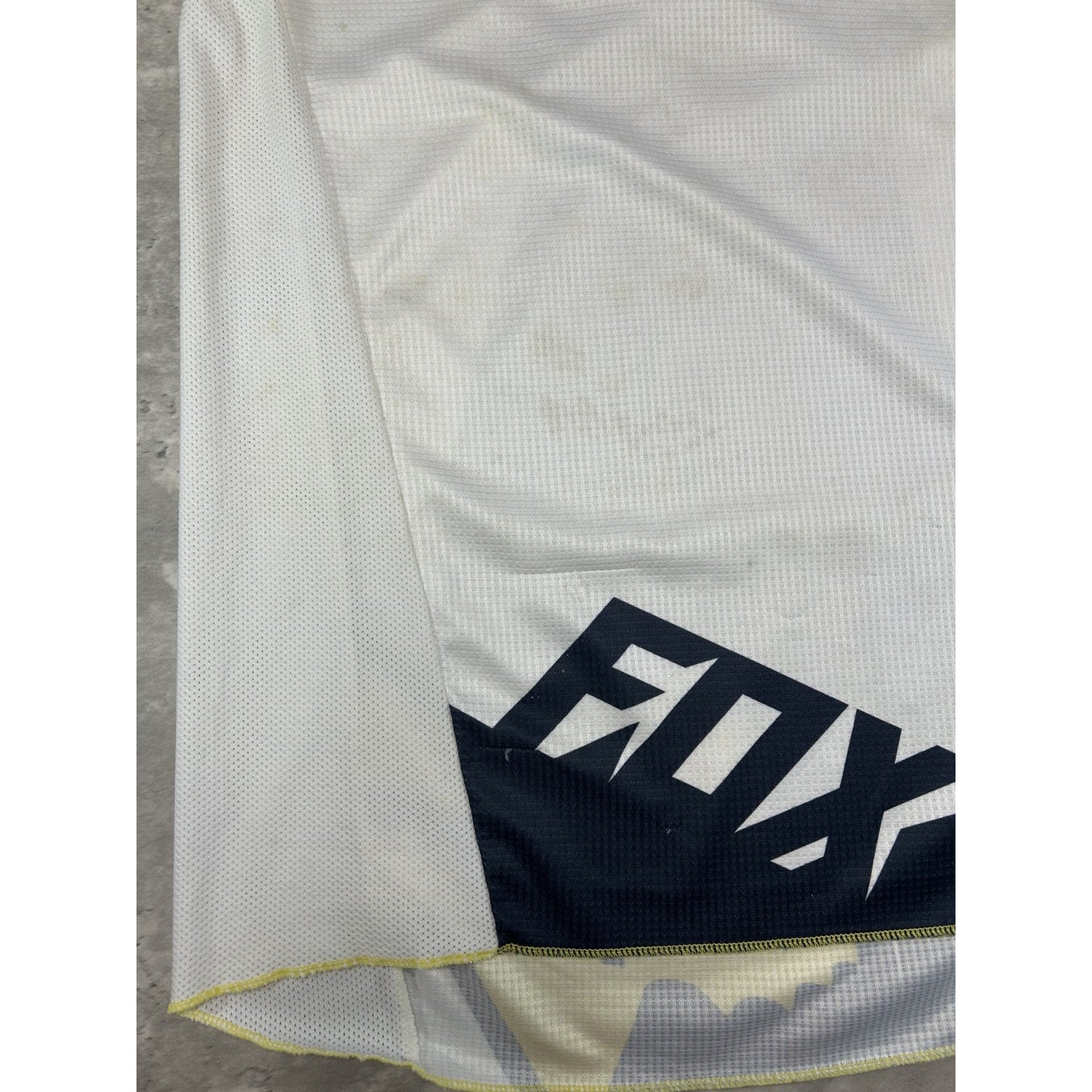 Fox 180 All Over Print Graphic Long Sleeve Motocross Jersey Size Medium White
