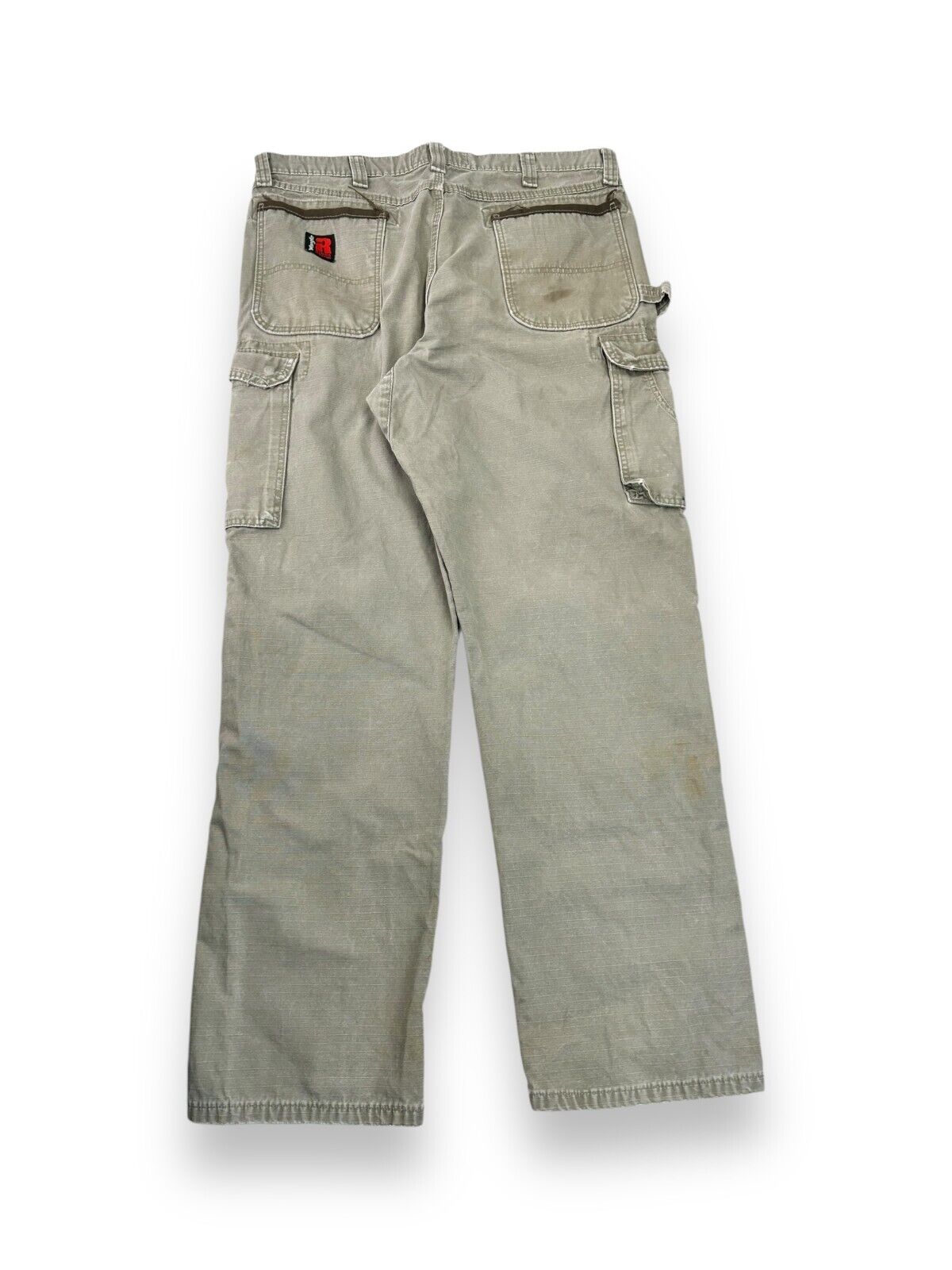 Vintage Wrangler Riggs Ripstop Canvas Workwear Cargo Pants Size 38W