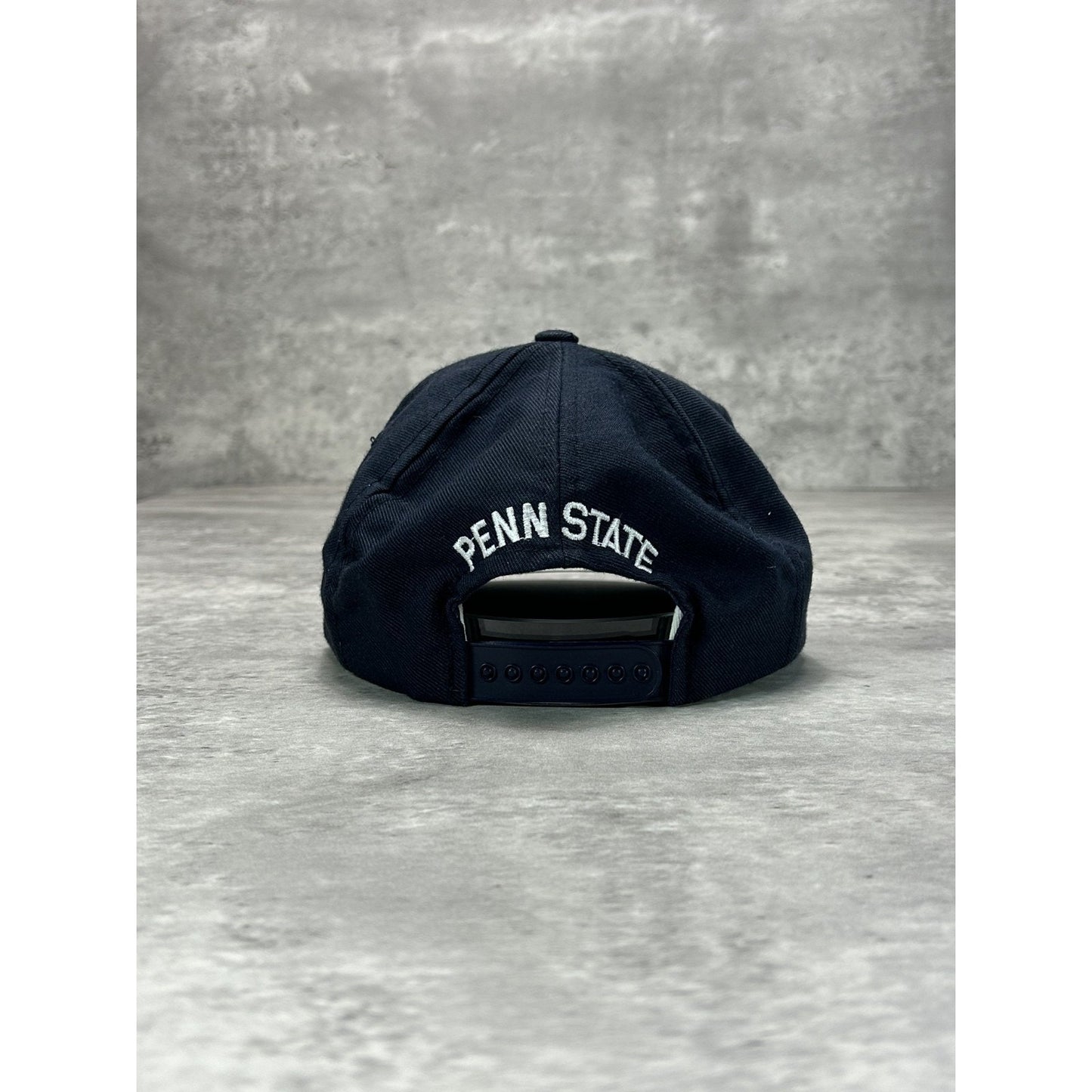 Vintage 90s Penn State University NCAA Embroidered Spellout Snapback Hat OSFA