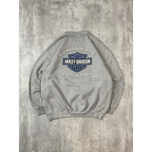Vintage 2000 Harley Davidson Classic Logo Spellout Graphic Sweatshirt Size XL
