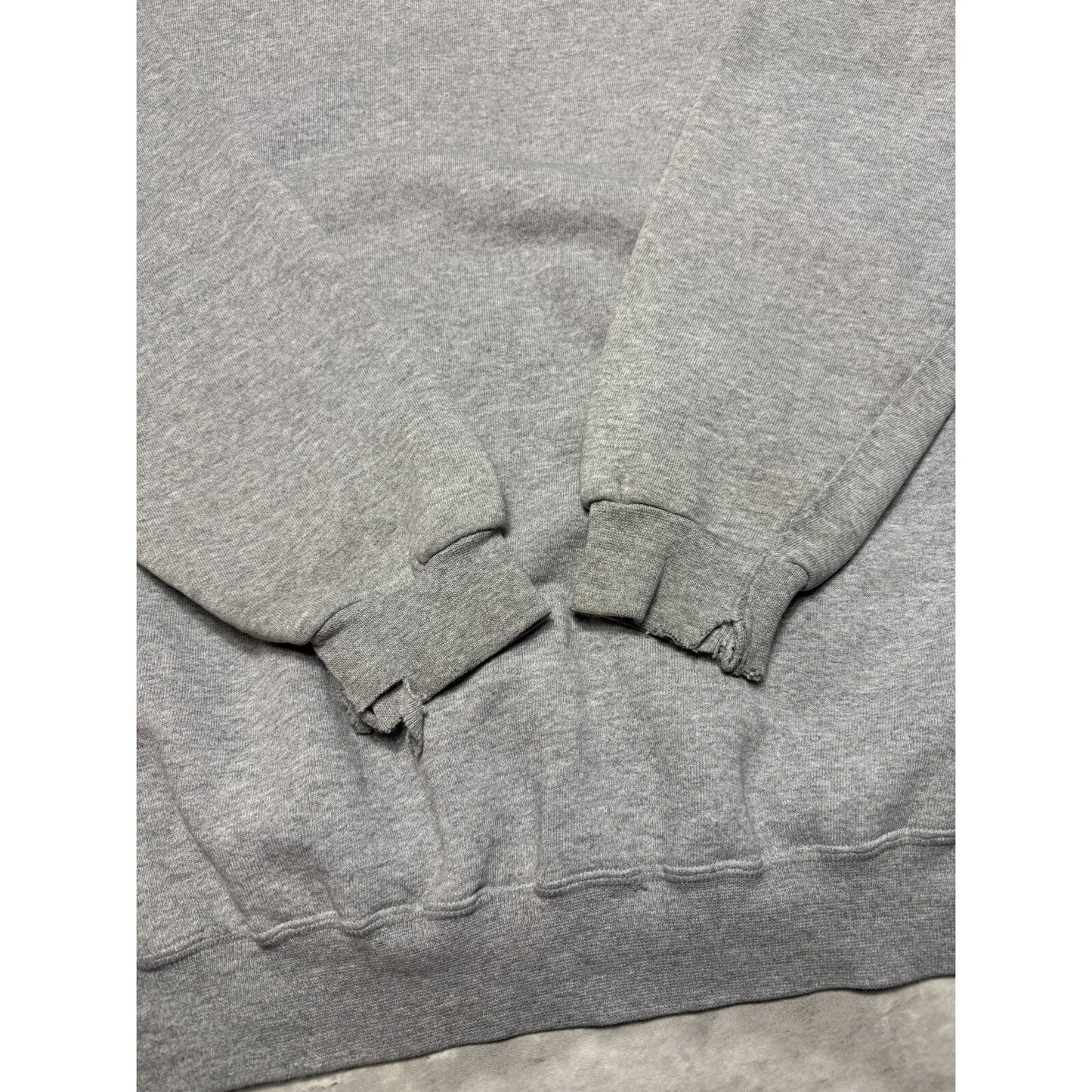 Vintage Jeff Burton #99 NASCAR Checkered Flag Graphic Sweatshirt Size XL Gray