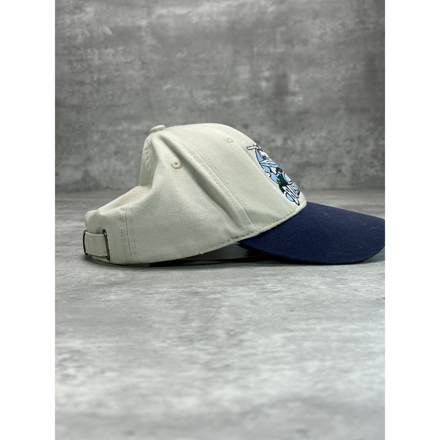 Vintage Alaska Bush Pilot Embroidered Spellout Destination Strapback Hat OSFA