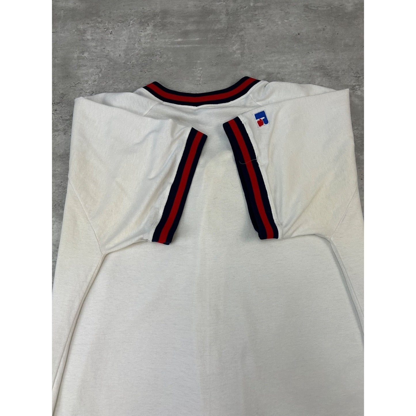 Vintage 90s Atlanta Braves MLB Russell Athletic Baseball Jersey Size XL