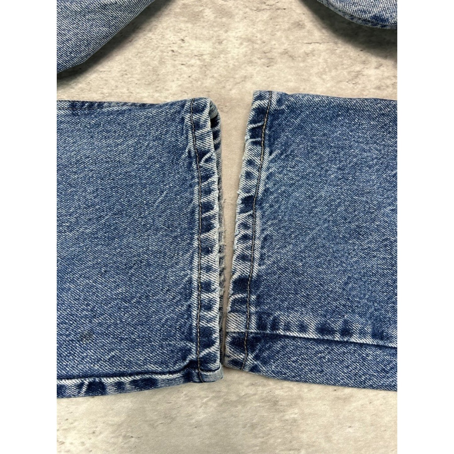 Vintage Wrangler Authentics Medium Wash Denim Pants Size 35 Blue
