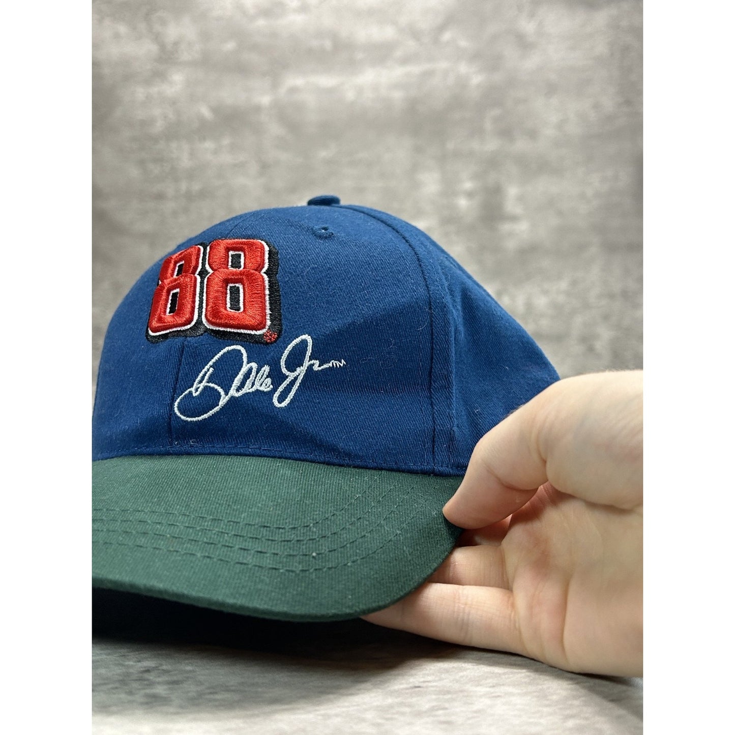Vintage Dale Earnhardt #88 Embroidered Nascar Racing Strapback Hat OSFA