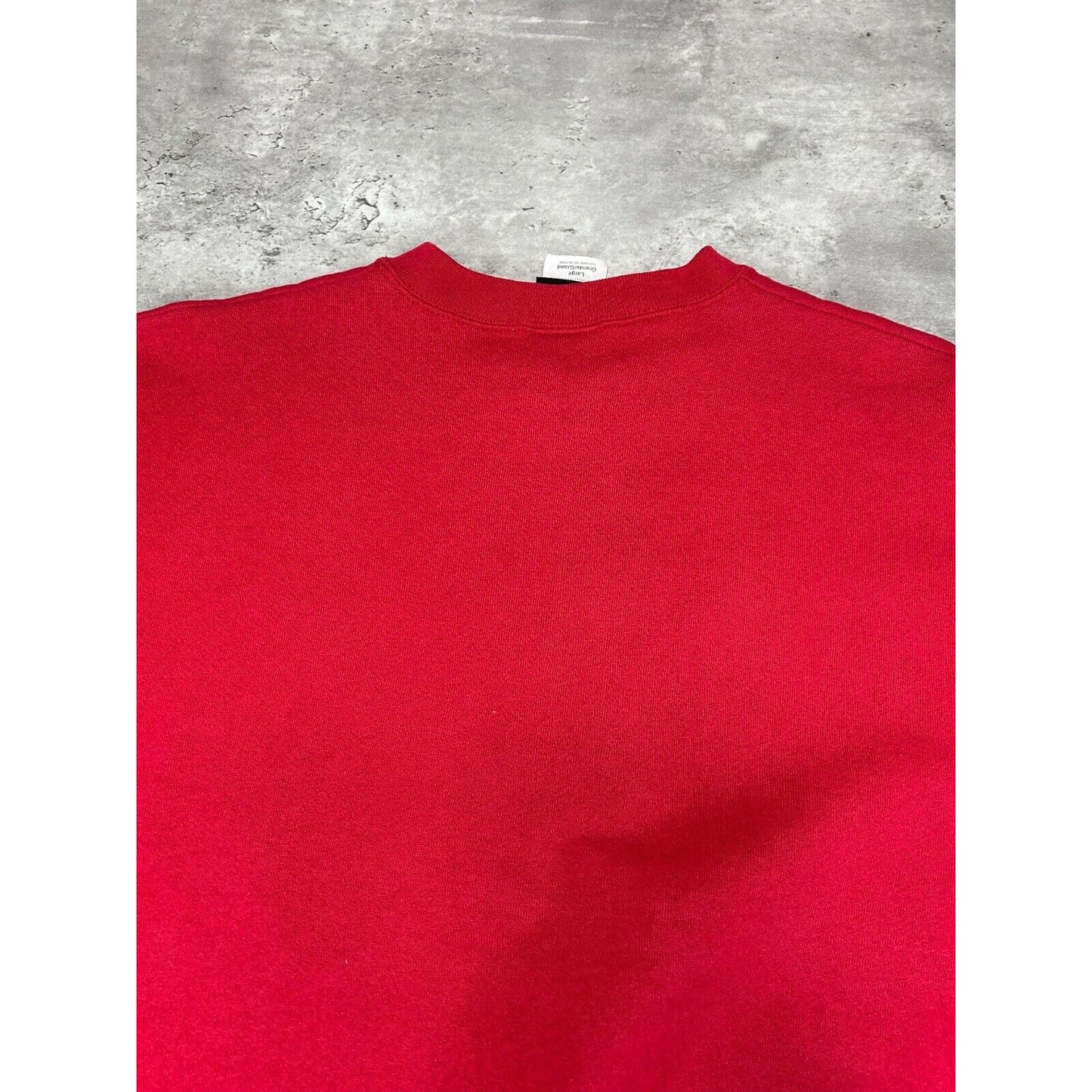Vintage 90s Arkansas Razorbacks NCAA Embroidered Collegiate Sweatshirt Size Large