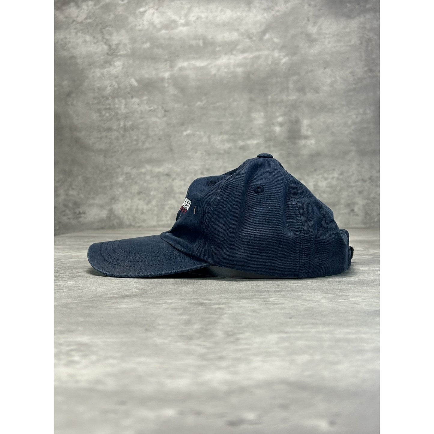 Vintage 90s Polo Ralph lauren Embroidered Spellout Strapback Hat OSFA