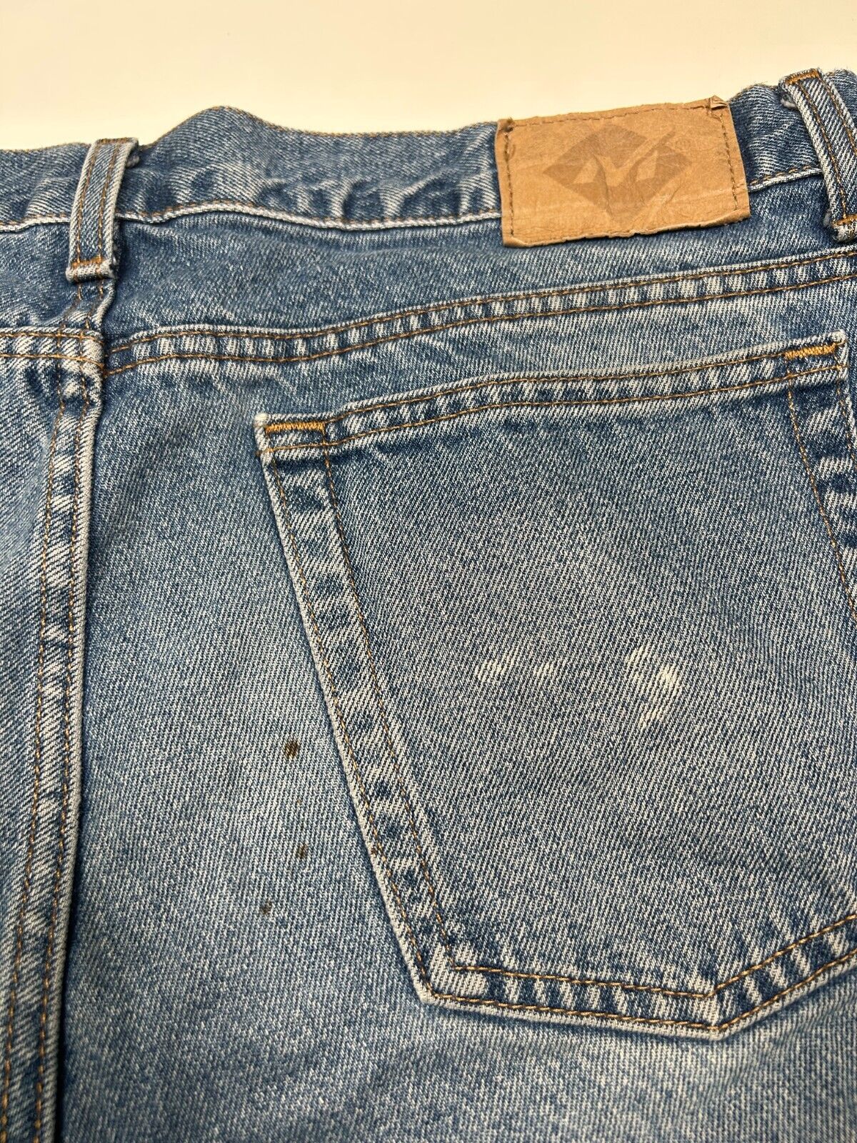 Vintage Members Mark Light Wash Denim Jorts Shorts Size 36W