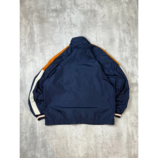 Vintage 90s Nike Embroidered Swoosh Nylon Windbreaker Jacket Size Large