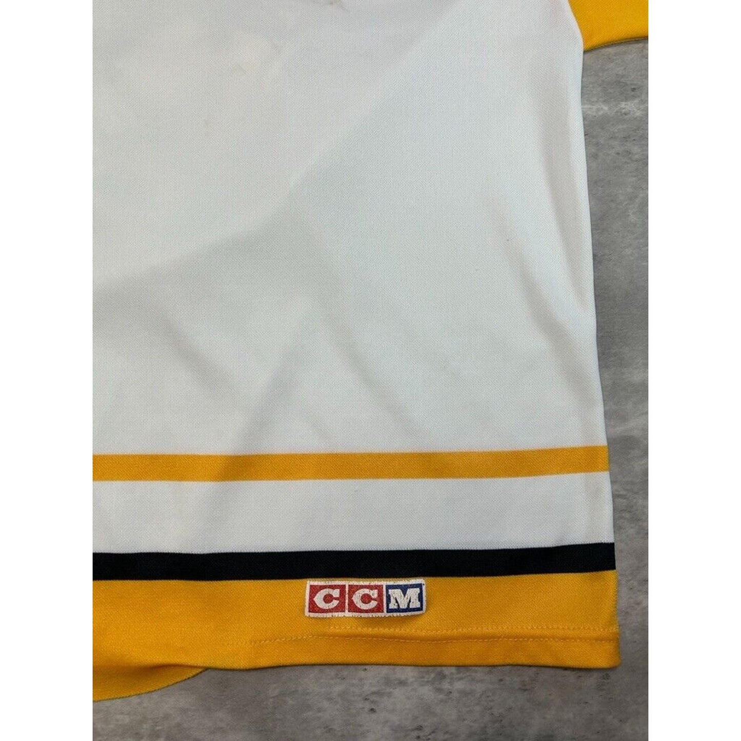 Vintage 1990s Pittsburgh Penguins NHL CCM Maska Stitched Hockey Jersey Size Large