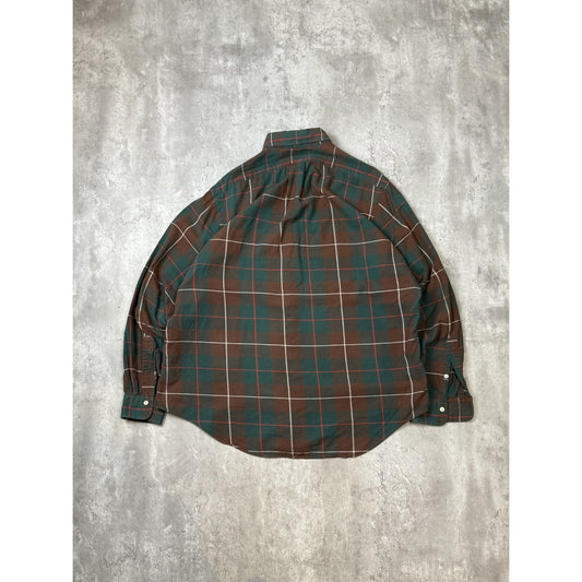 Vintage Polo Ralph Lauren Embroidered Pony Long Sleeve Button Up Shirt Sz XL