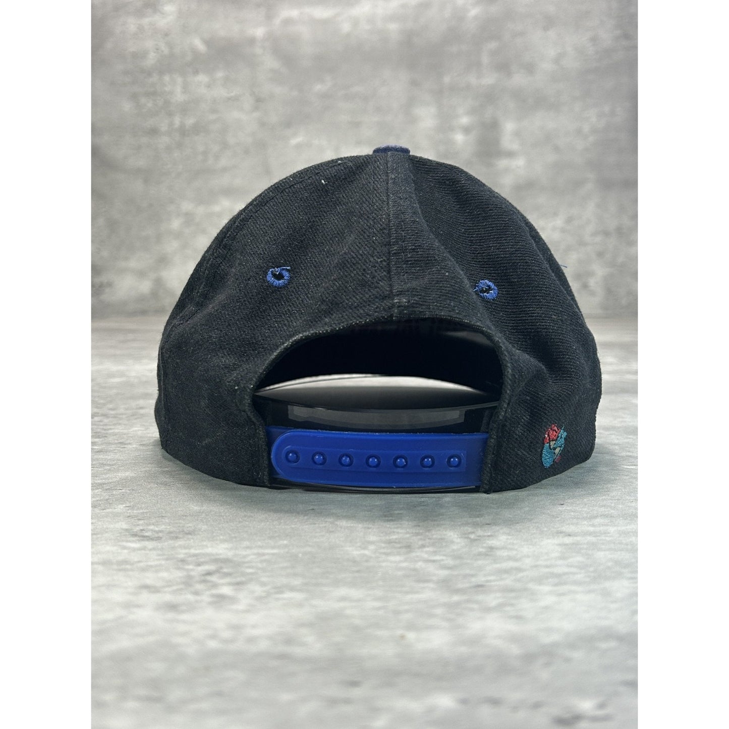 Vintage 90s New York Giants NFL Embroidered Helmet Spellout Snapback Hat OSFA