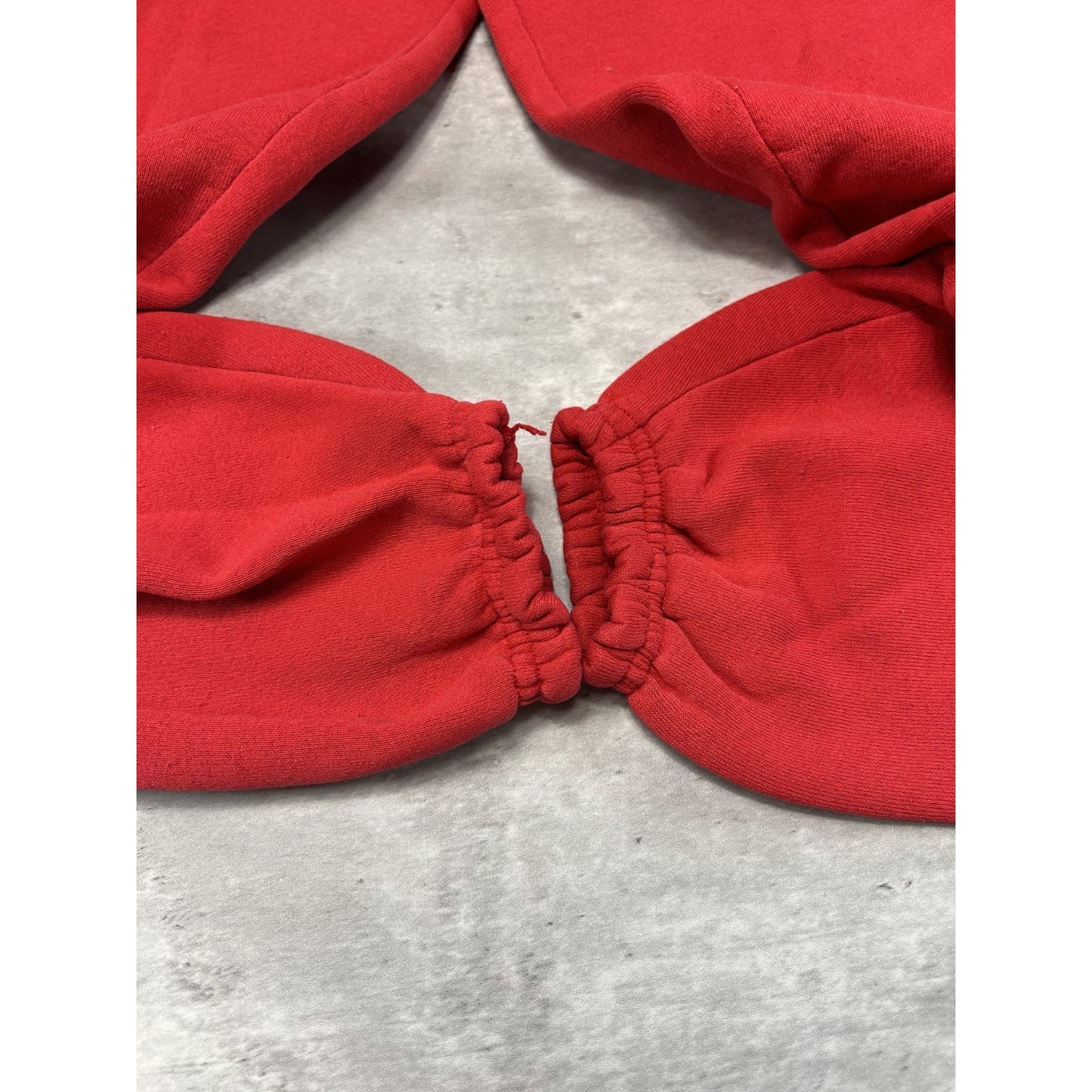 Vintage 90s Indiana Hoosiers NCAA Graphic Spellout Sweat Pants Size Large Red