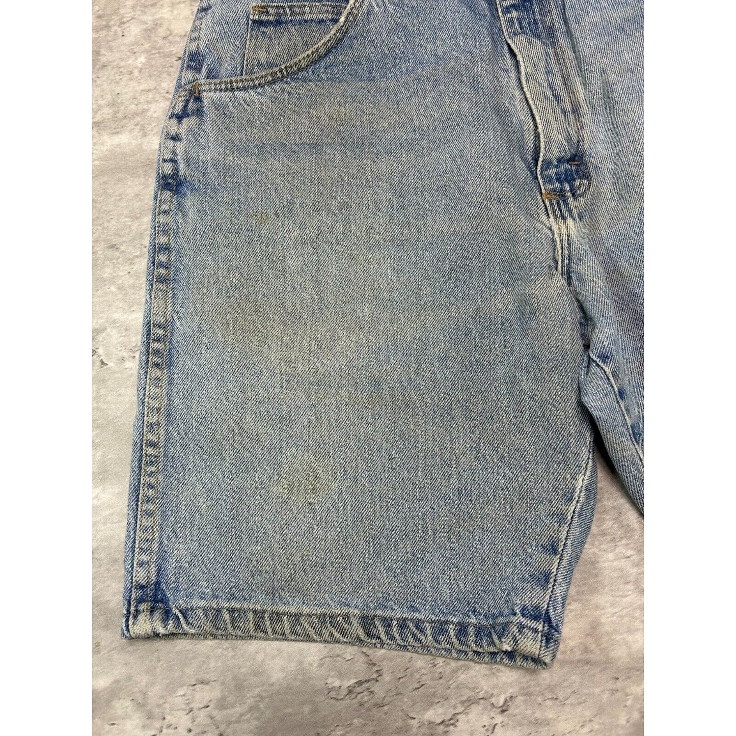 Vintage Wrangler Jeans Light Wash Denim Shorts Size 30 Blue