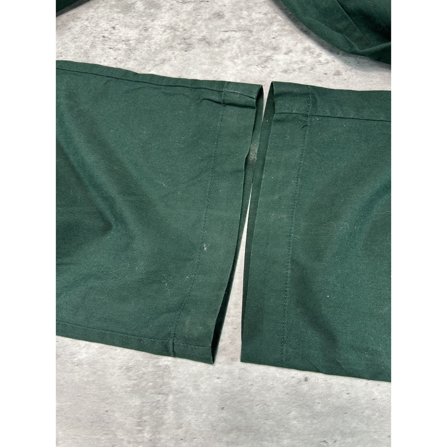 Vintage 90s Polo Golf Embroidered Crest Trouser Style Pants Size 35 Green