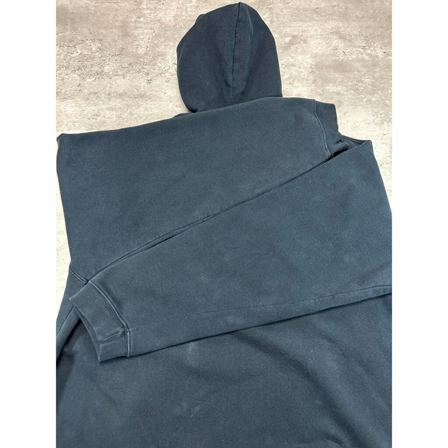 Vintage Ottawa Senators NHL Embroidered Logo Hooded Sweatshirt Size Large Black