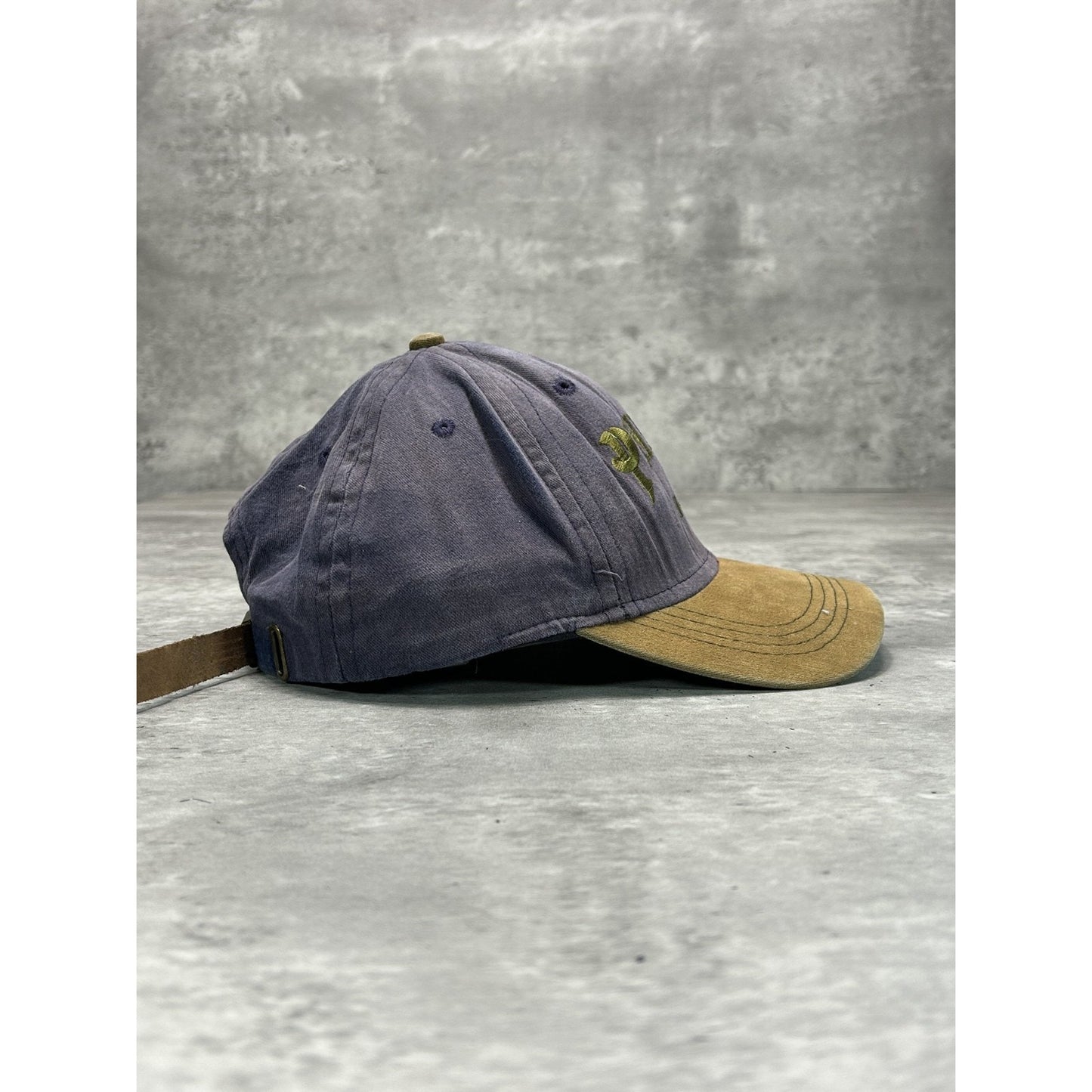 Vintage 90s Pinehurst No. 8 Embroidered Spellout Golf Strapback Hat OSFA