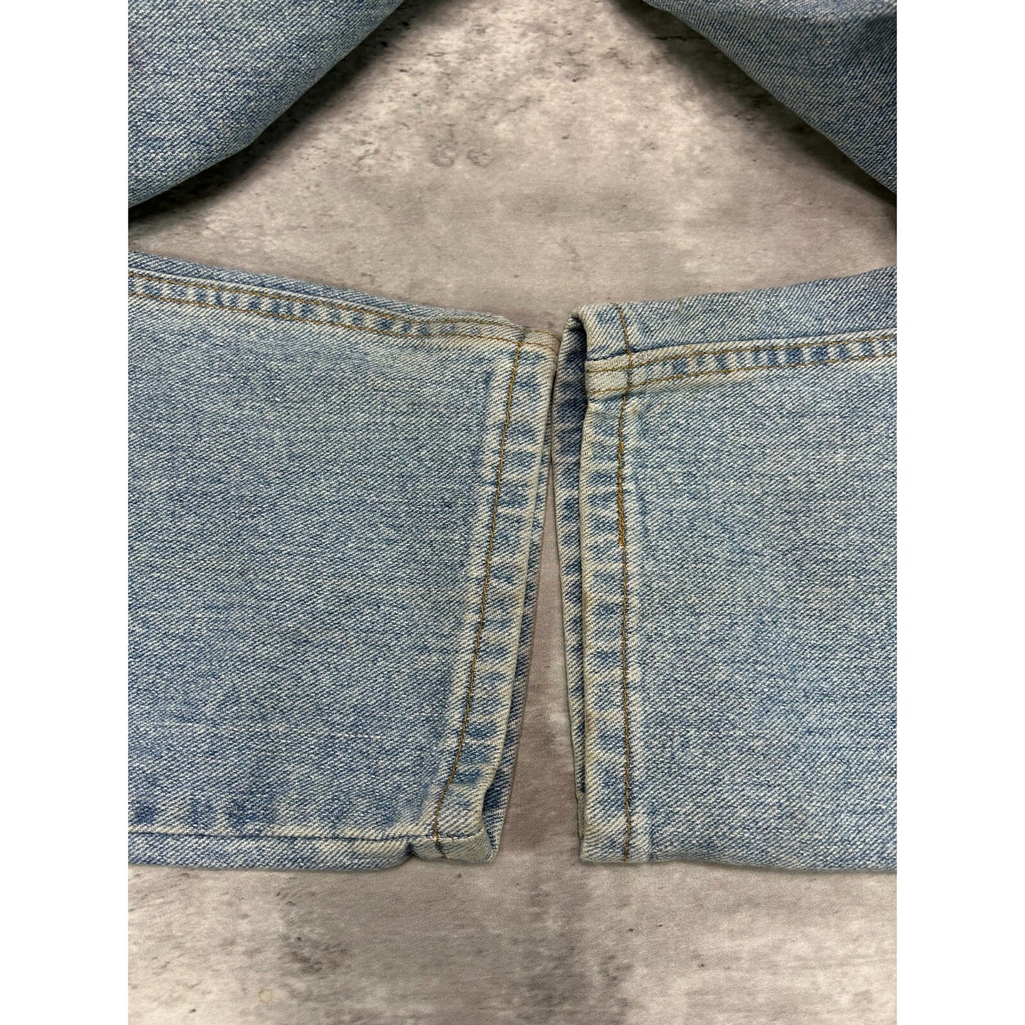 Vintage 90s Levis XX 550 Red Tab Light Wash Denim Pants Size 37 Blue