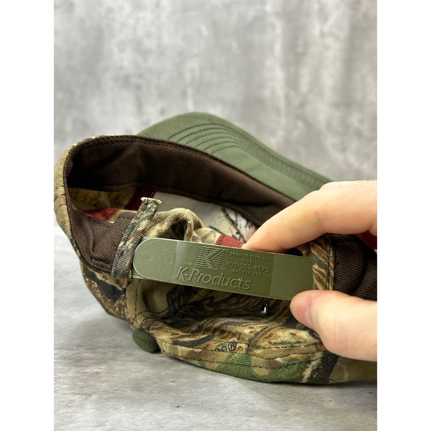 Vintage 90s John Deere Embroidered Deer Camo Hunting Snapback Hat OSFA